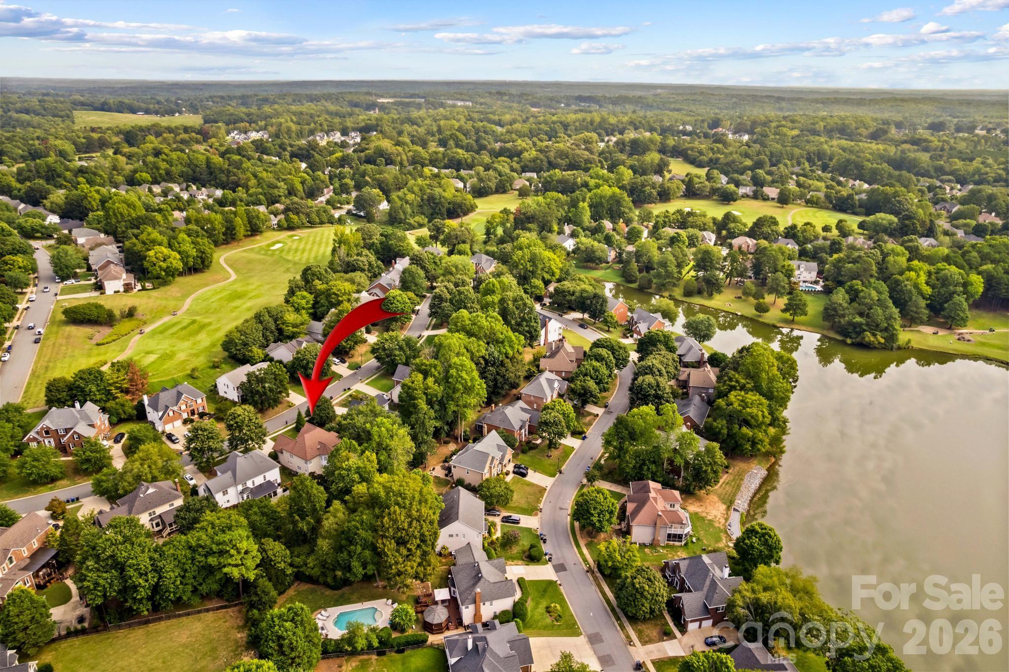 Desirable lot on a quiet street with easy access in and out of the subdivision. - 12822 Cadgwith Cove Drive, Huntersville