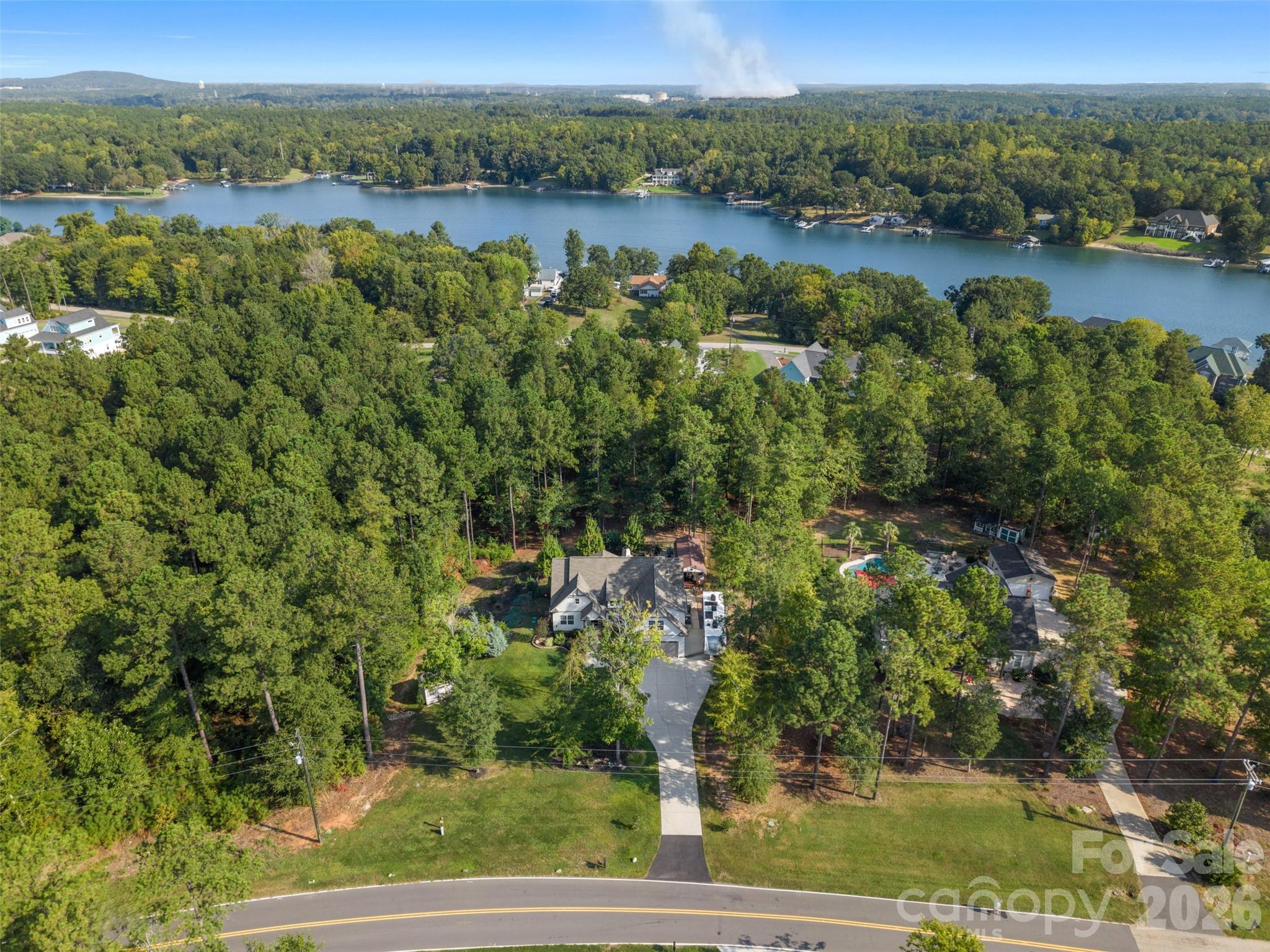 Enjoy a private wooded setting just moments from the lake - 1604 Aragon Beach Road, Rock Hill