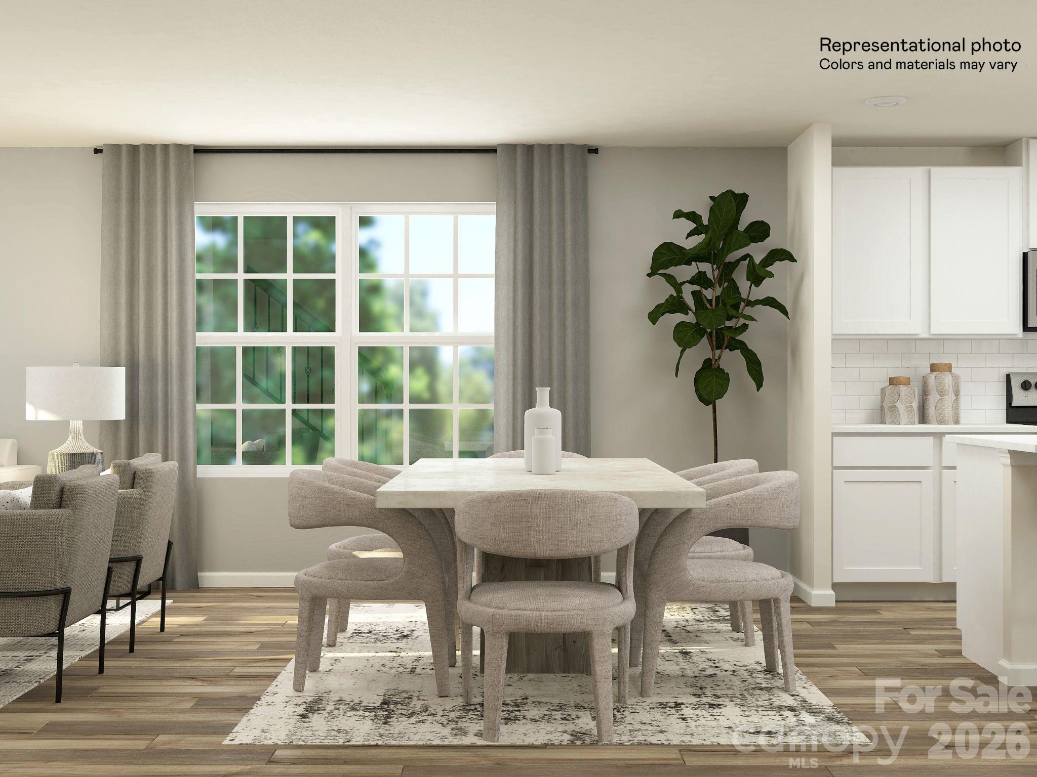 Dining Room - 1849 Broom Maker Drive, Bessemer City