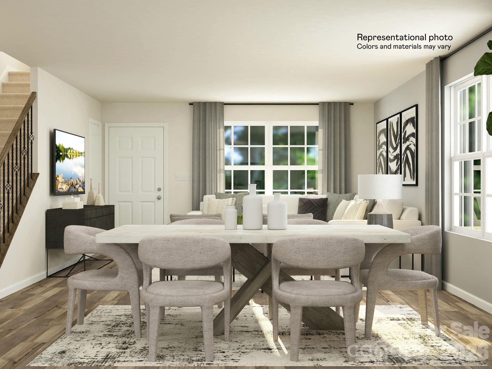 Dining Room - 1849 Broom Maker Drive, Bessemer City