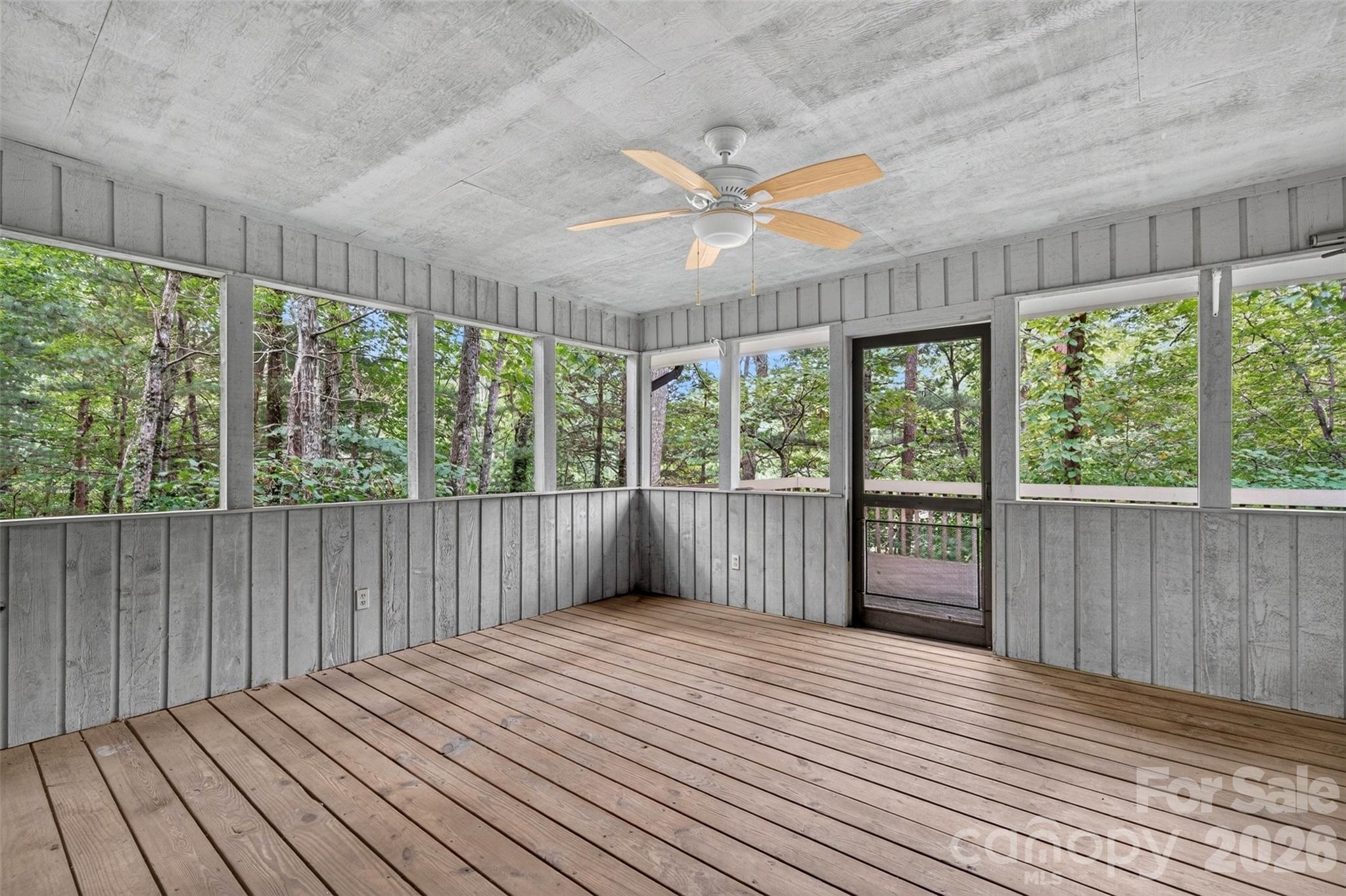 large screened in porch - 18A Cedarwood Trail, Asheville