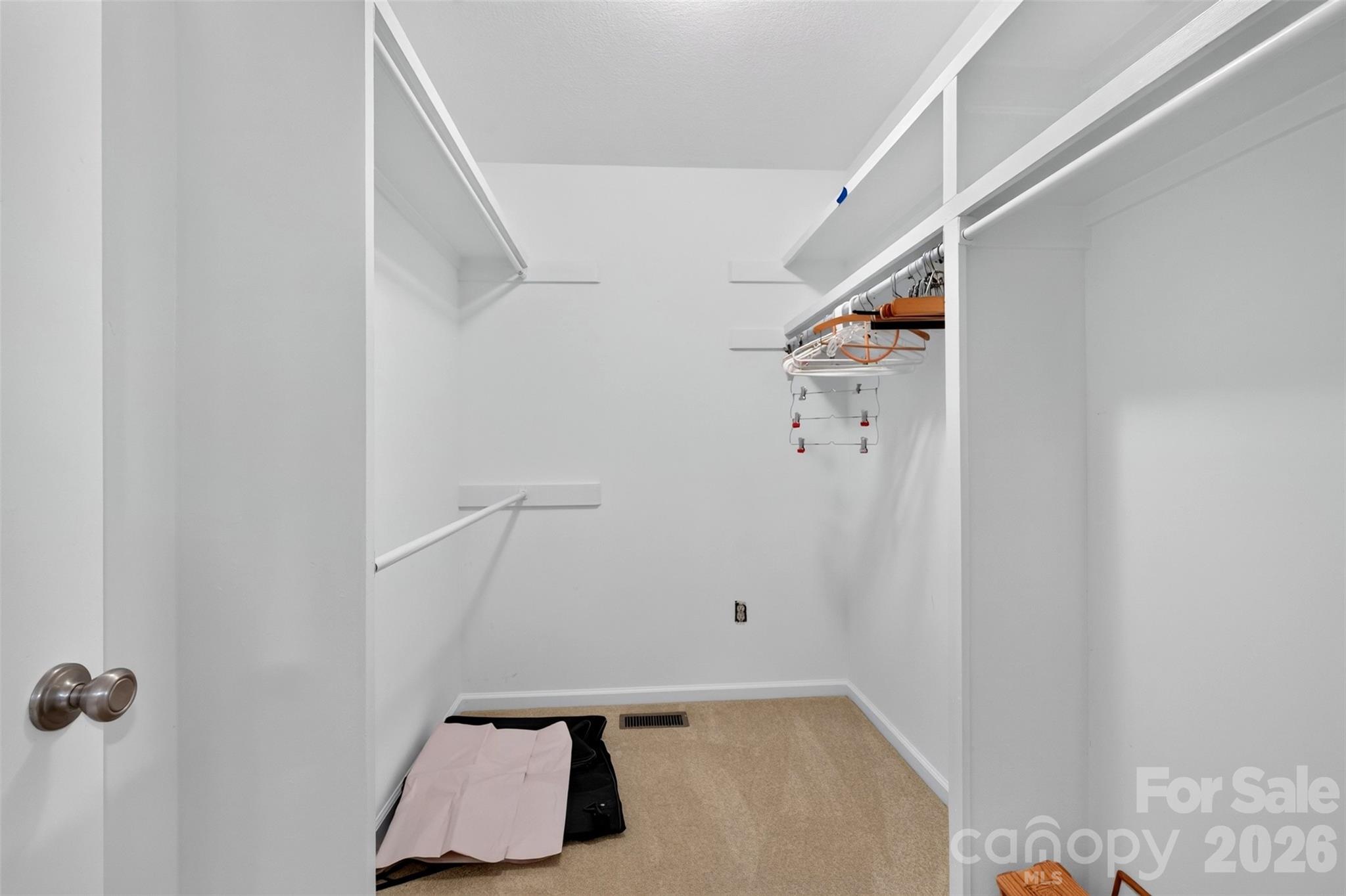 primary bedroom closet - 18A Cedarwood Trail, Asheville