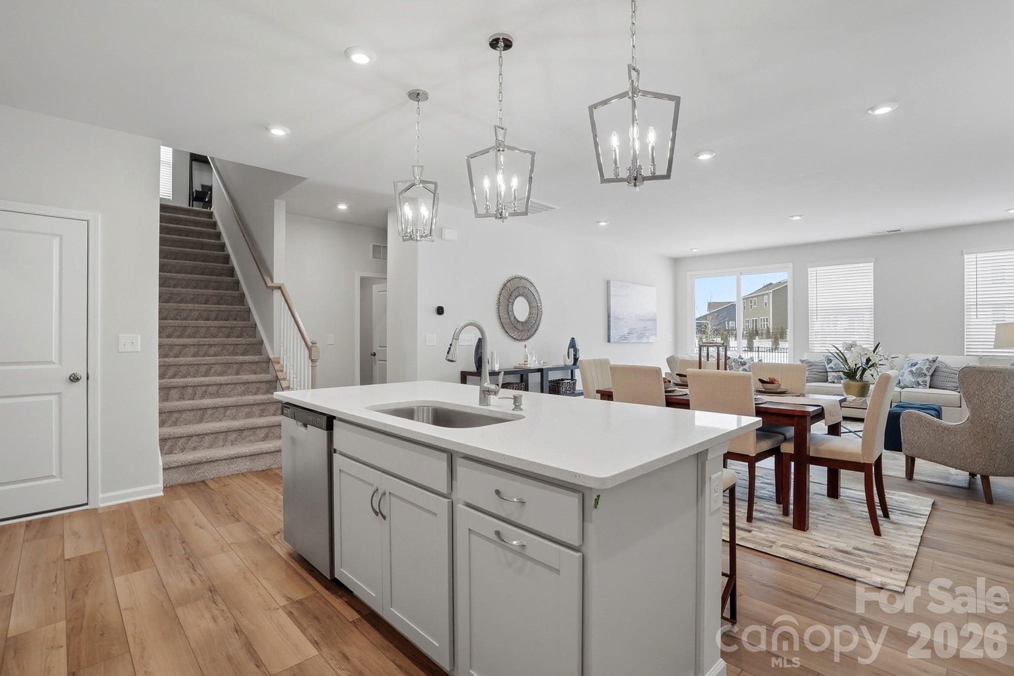 Kitchen, dinning and gathering room - 1452 McCollum Street, Monroe