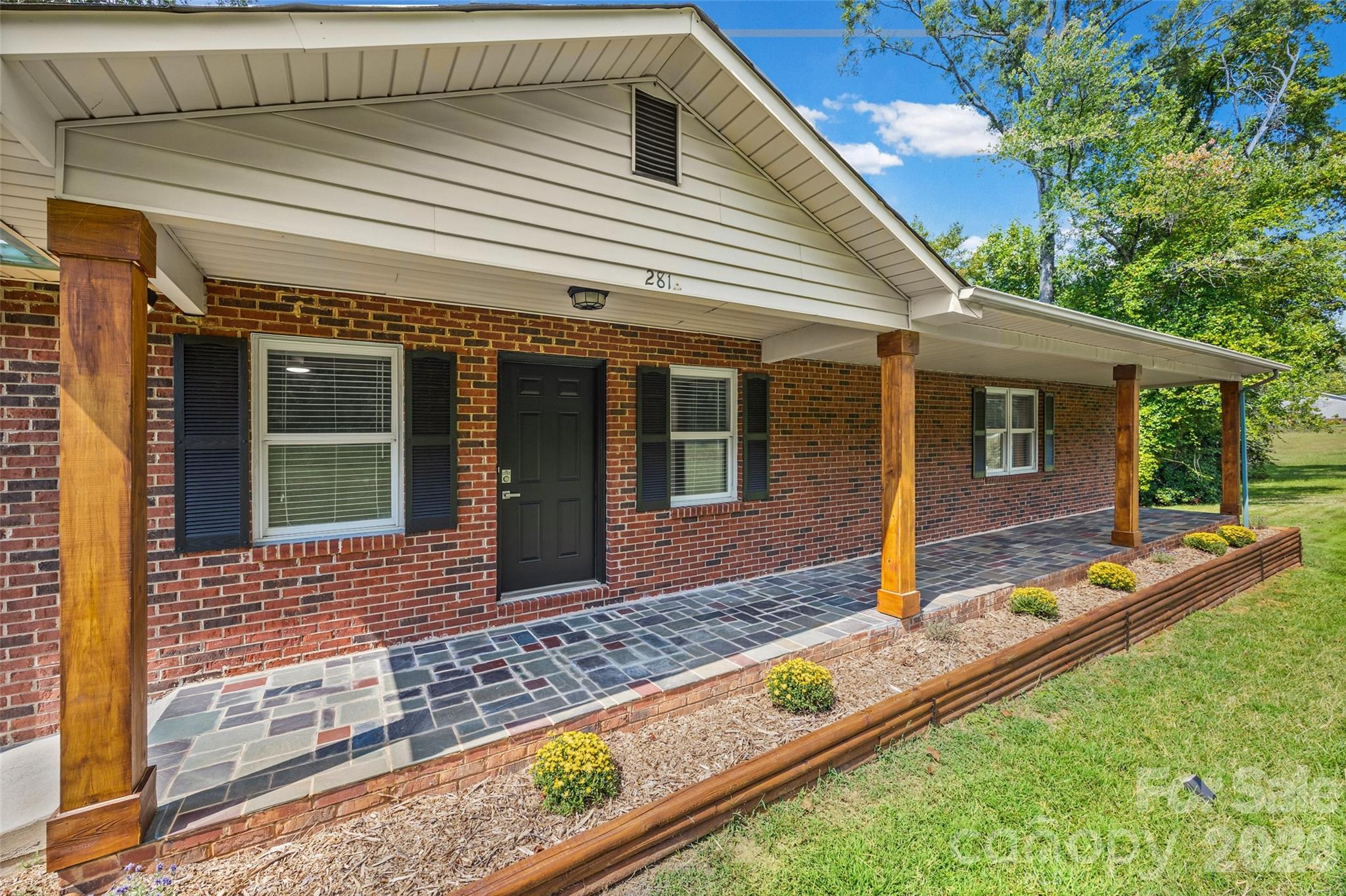 Covered Front Patio - 281 Schoolside Drive, Rock Hill