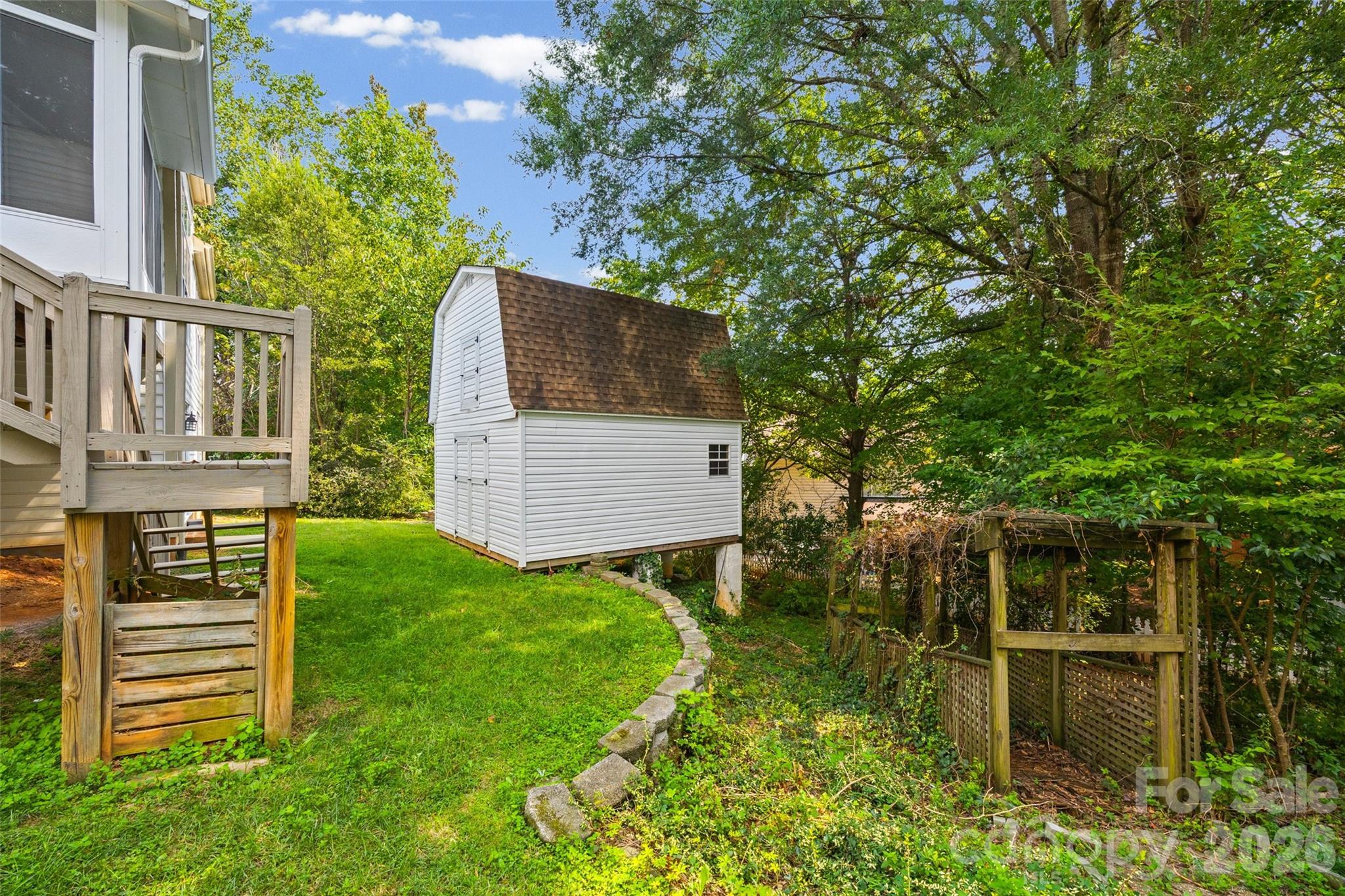 Storage building - 105 Lyman Oak Court, Fort Mill