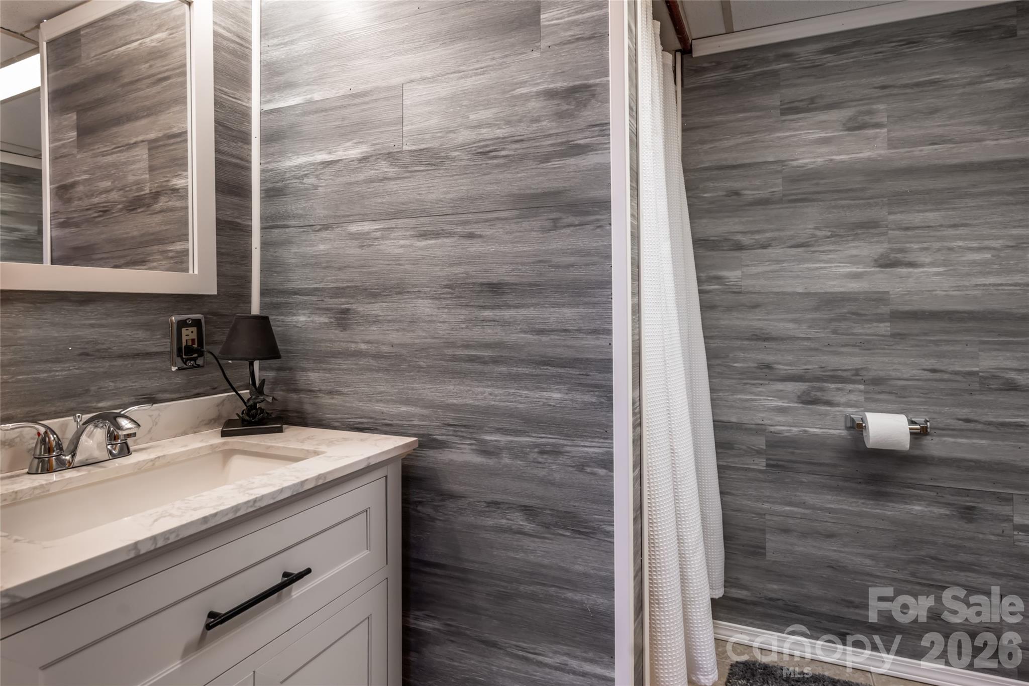 downstairs bathroom - 101 Guffey Mountain Road, Fairview