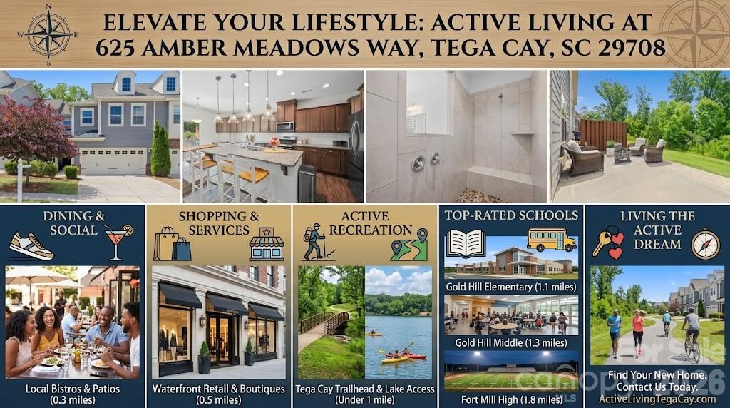 AI Generated photos for local activities and information. - 625 Amber Meadows Way, Tega Cay