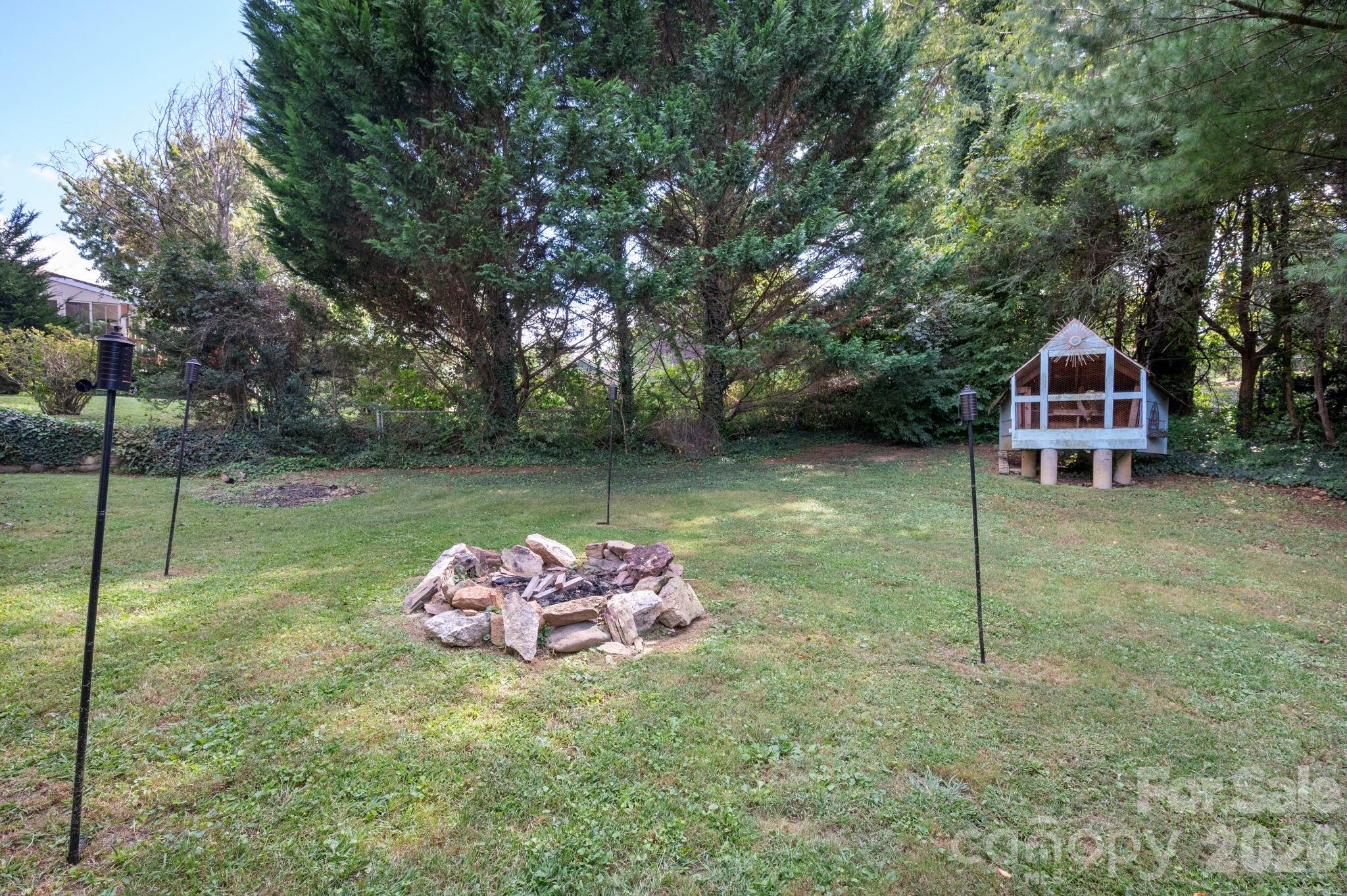 Plenty of room for gardening, pets and outdoor projects - 109 Wilshire Drive, Asheville