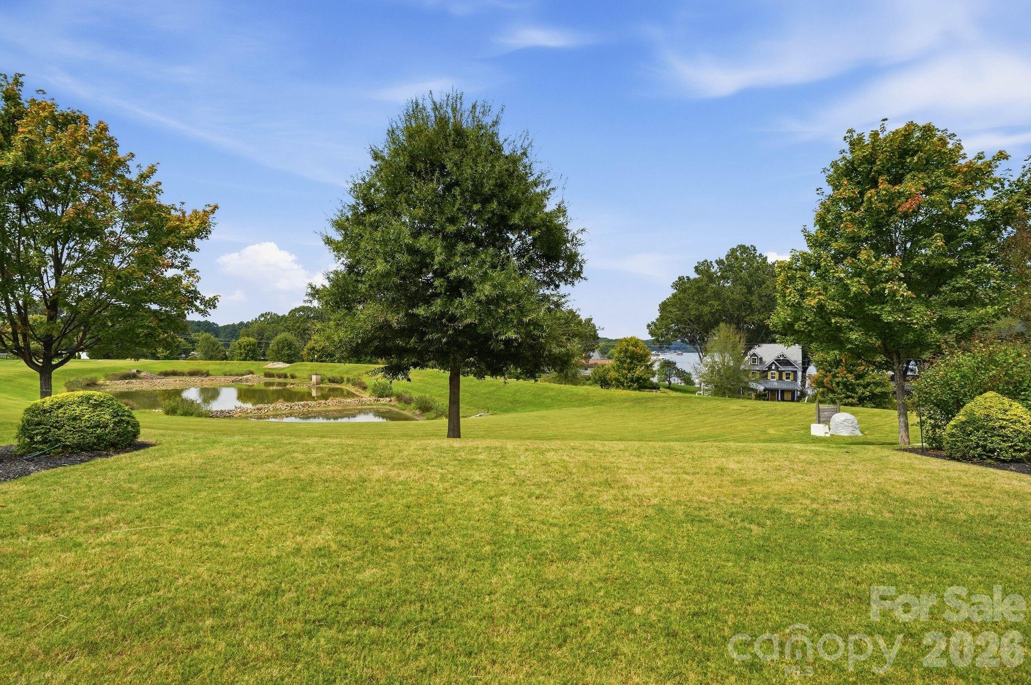 Wide open views of rolling hills and Lake Norman - 108 Heron Cove Loop, Mooresville