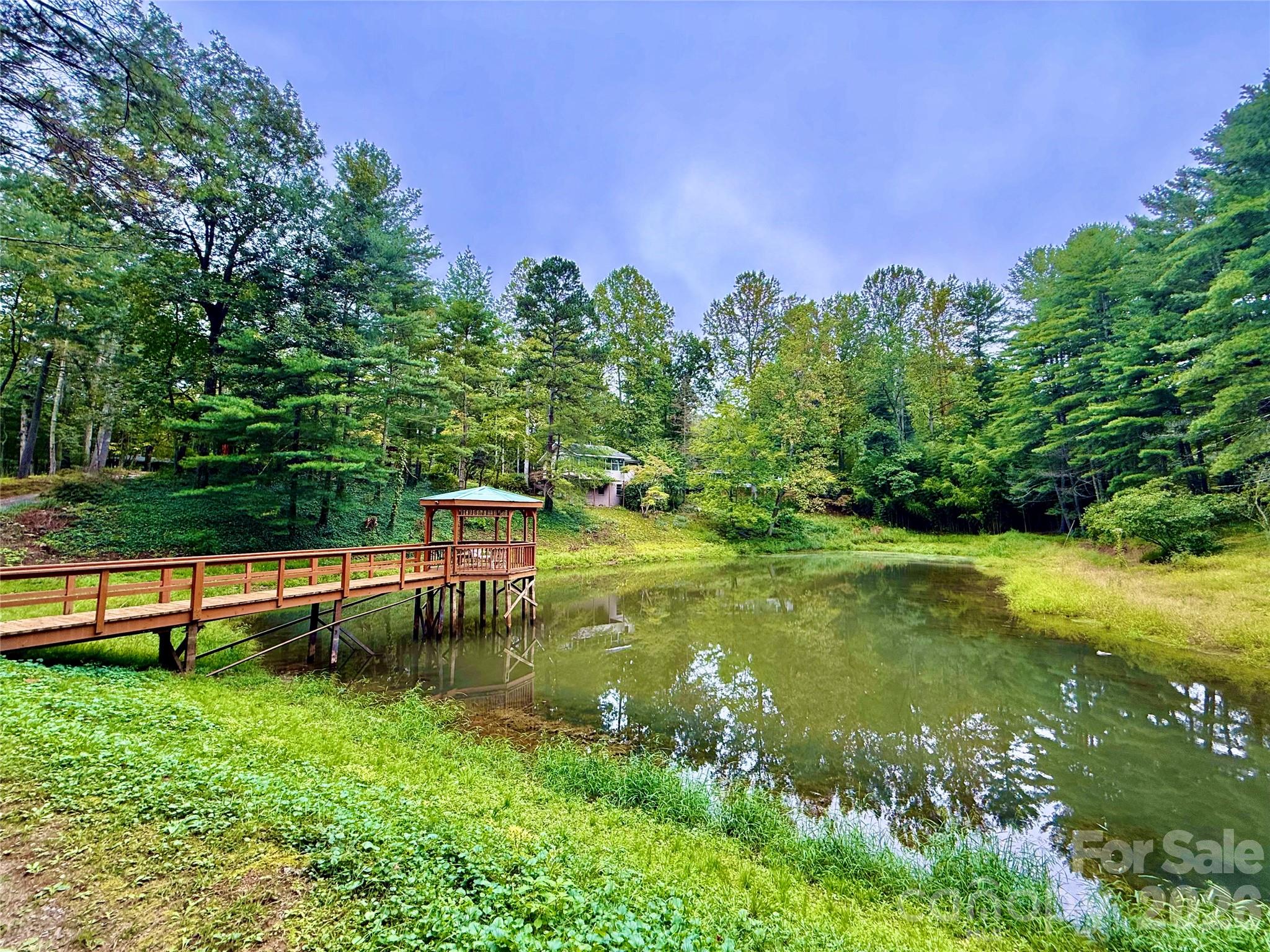 C0mmunity dock with home behind it in the picture - 30 Lakemont Cottage Trail, Flat Rock