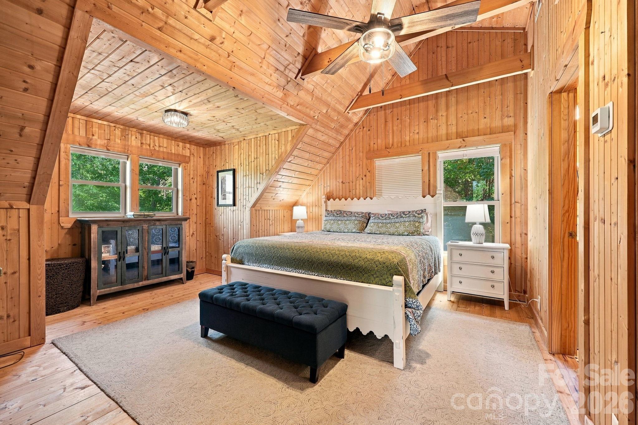 Primary bedroom - 132 Falls View Trail, Lake Lure