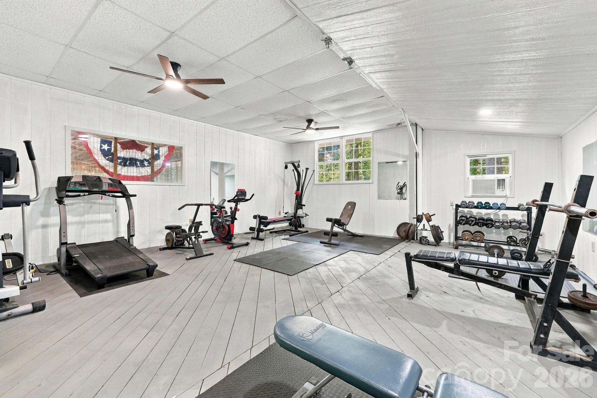 Community gym - 132 Falls View Trail, Lake Lure