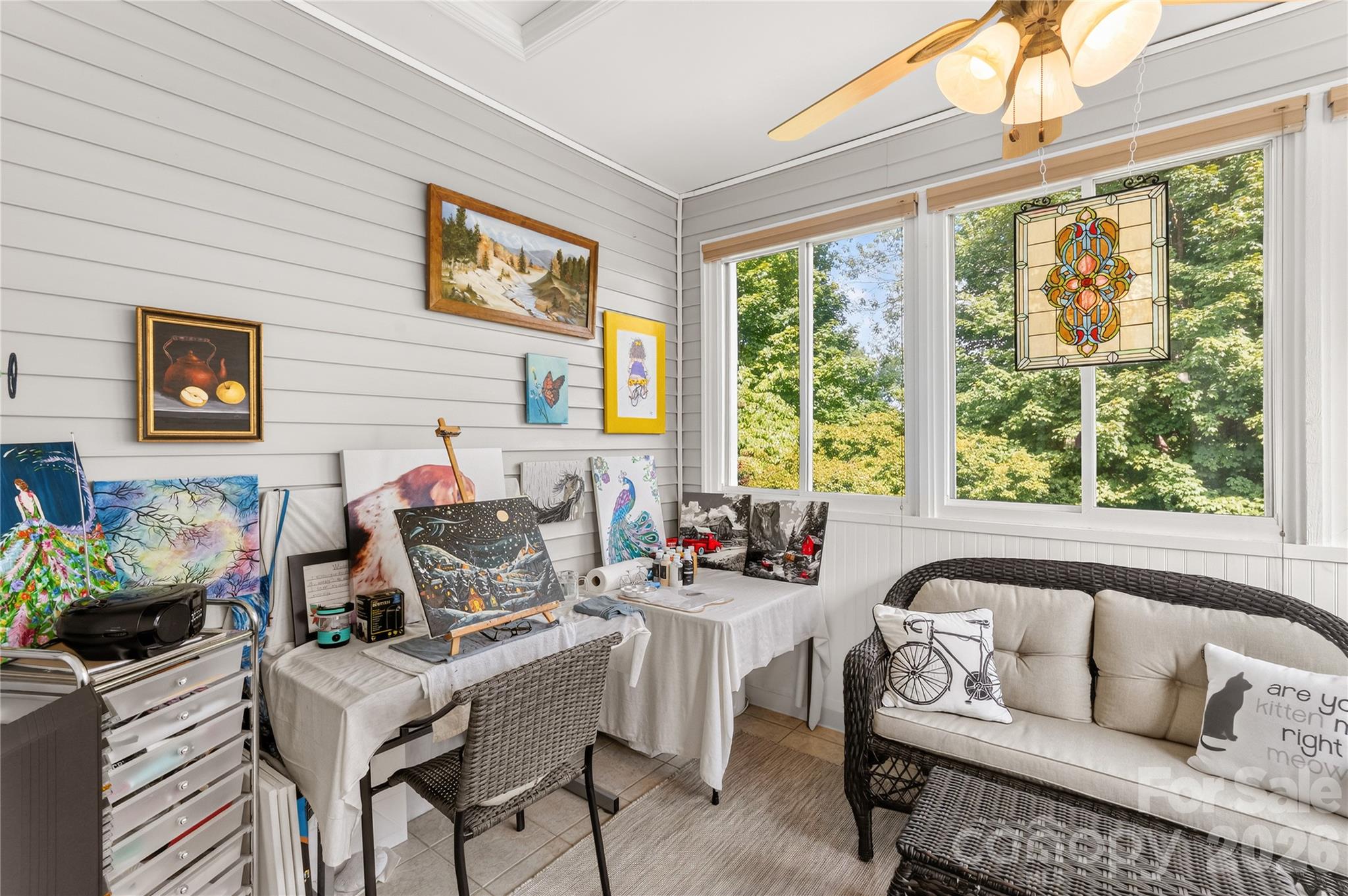 Three-season Room - 165 Ewbank Garden Drive, Hendersonville
