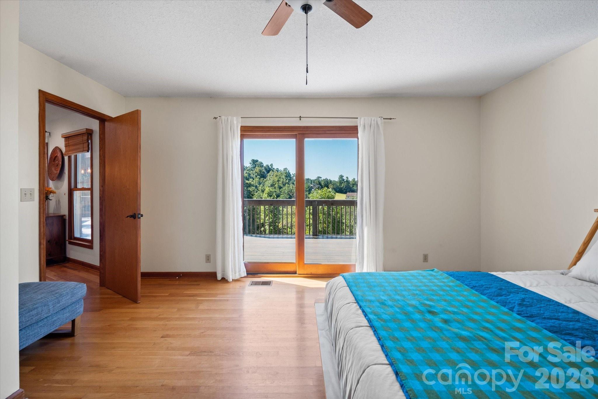 Opens up to the deck - 47 Sams Road, Weaverville