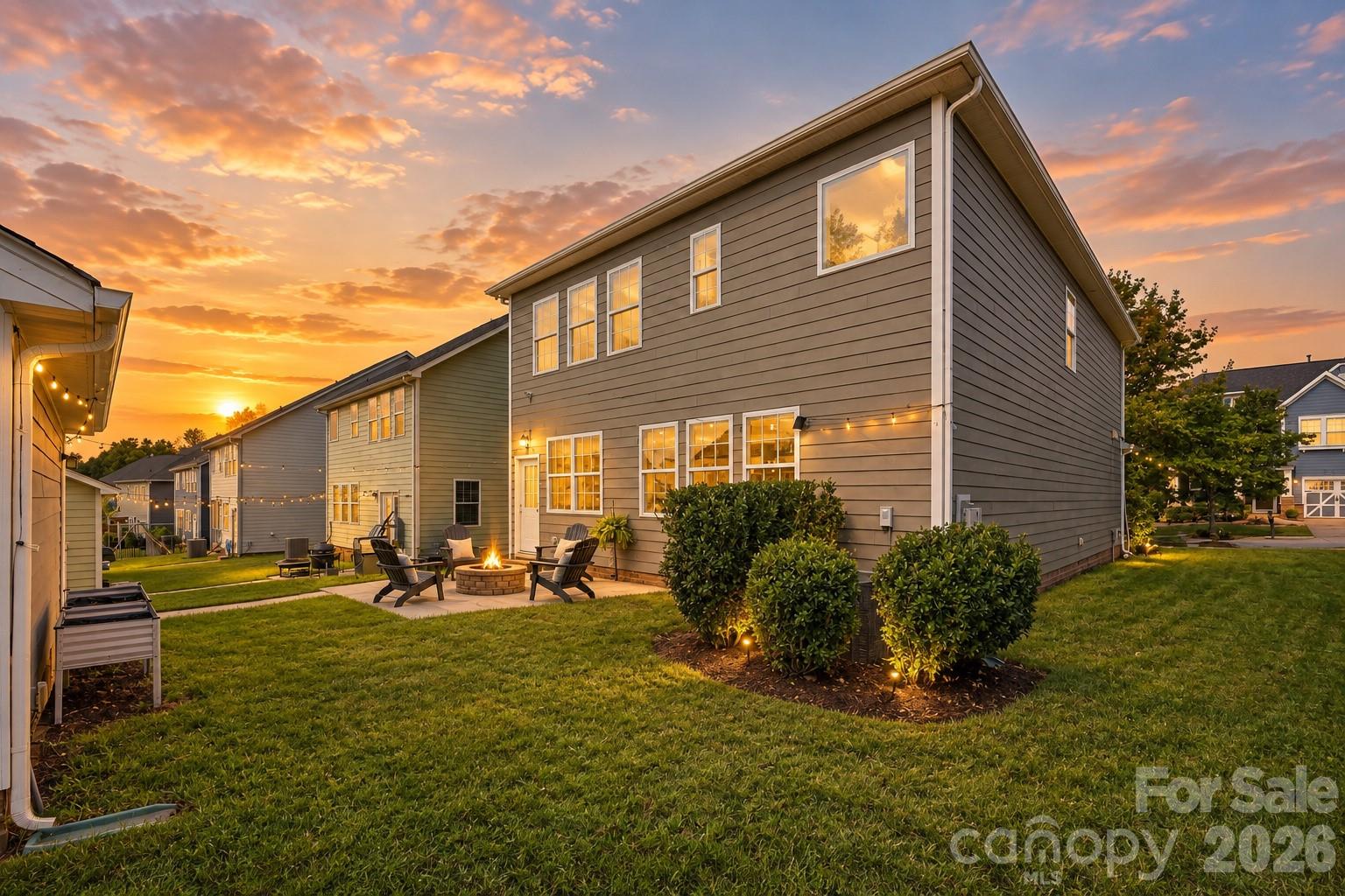 Expansive corner lot provides extra yard space and an open feel for outdoor enjoyment - 2015 Kensley Drive, Waxhaw