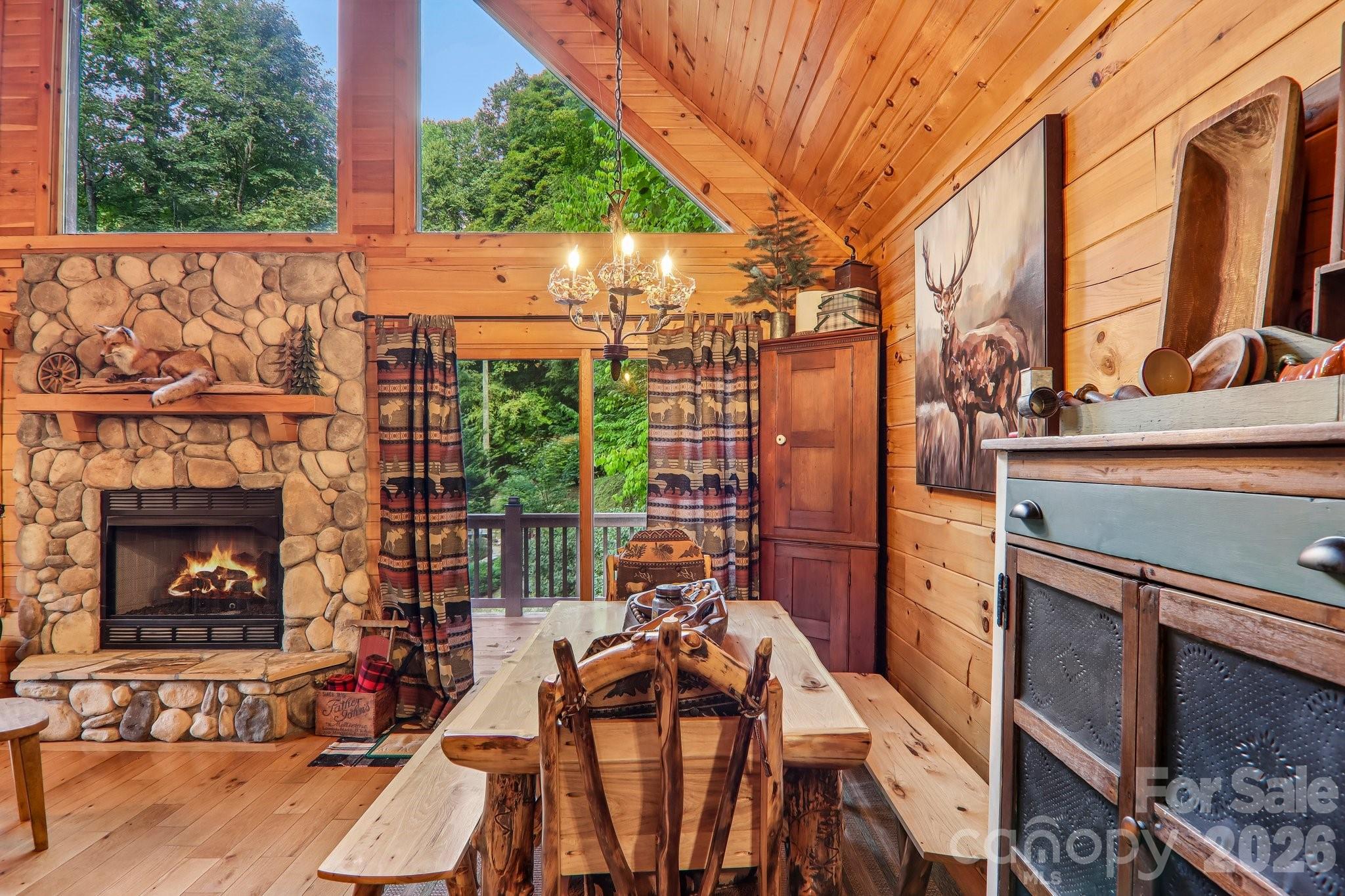 dining area - 230 Forest Drive, Maggie Valley
