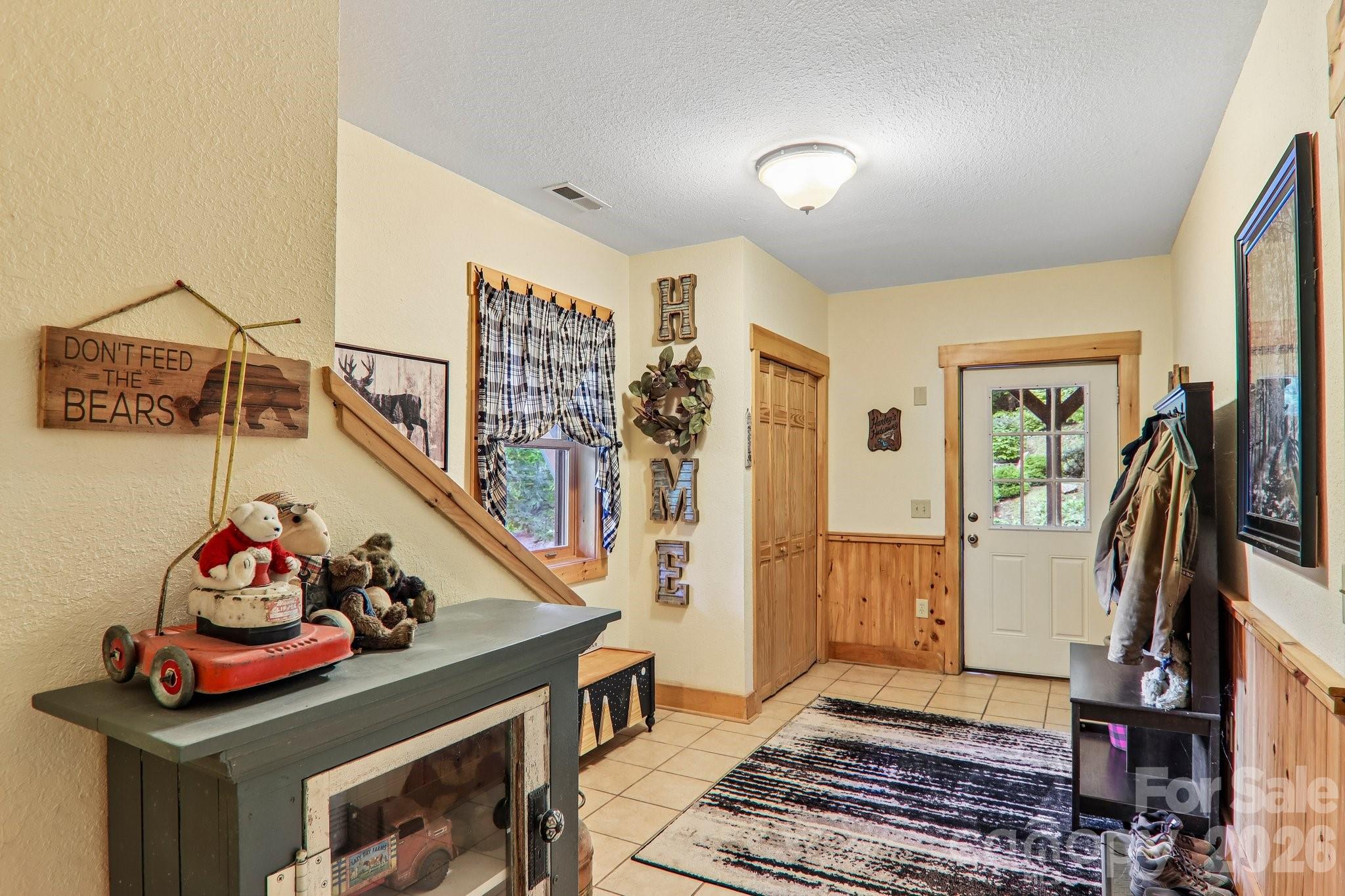entry with storage - 230 Forest Drive, Maggie Valley