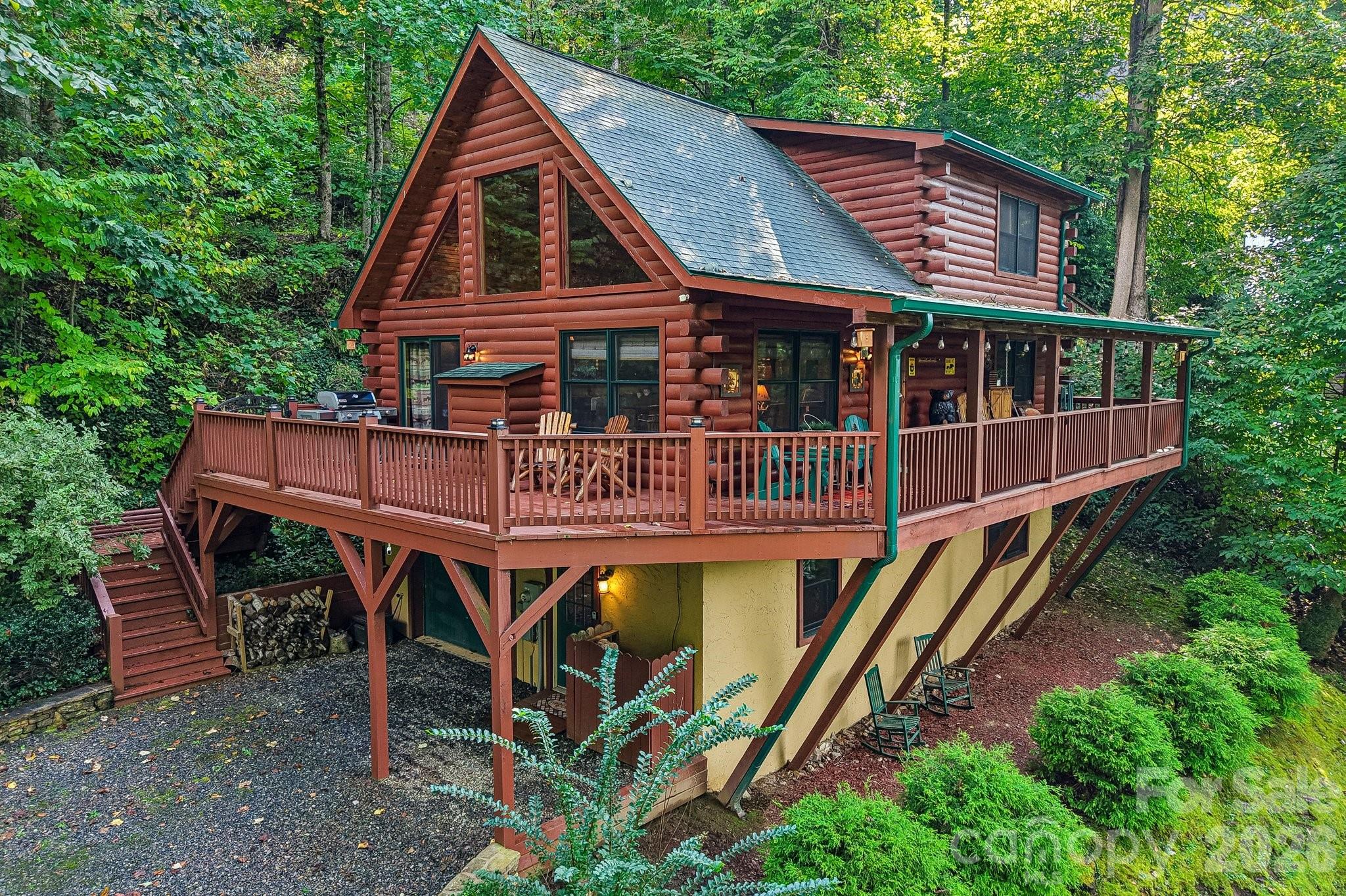 DECK AND PORCH - 230 Forest Drive, Maggie Valley