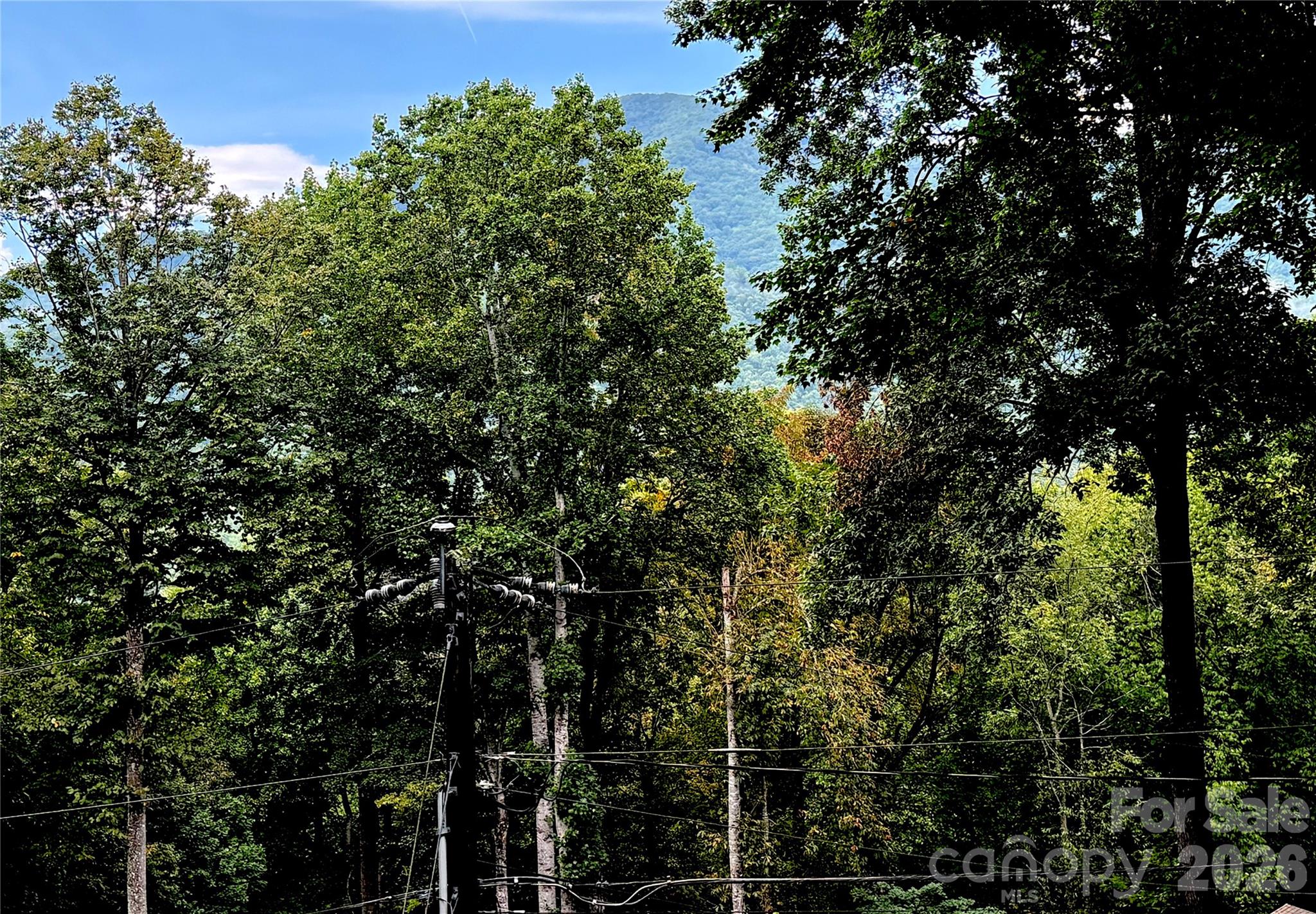 Mountain view from porch, bedrooms and greatroom. - 230 Forest Drive, Maggie Valley