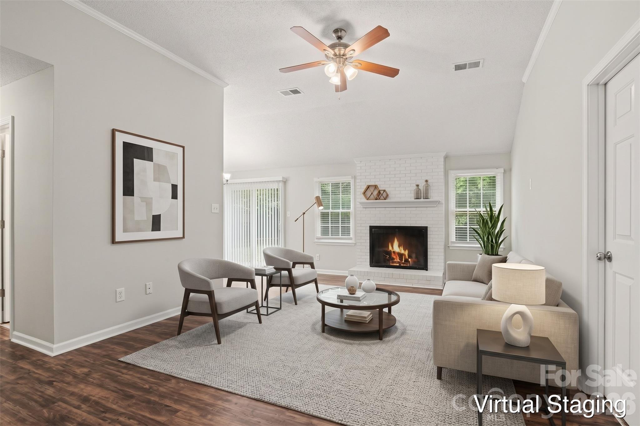 Virtually staged - 4106 Woodbury Terrace NW, Concord