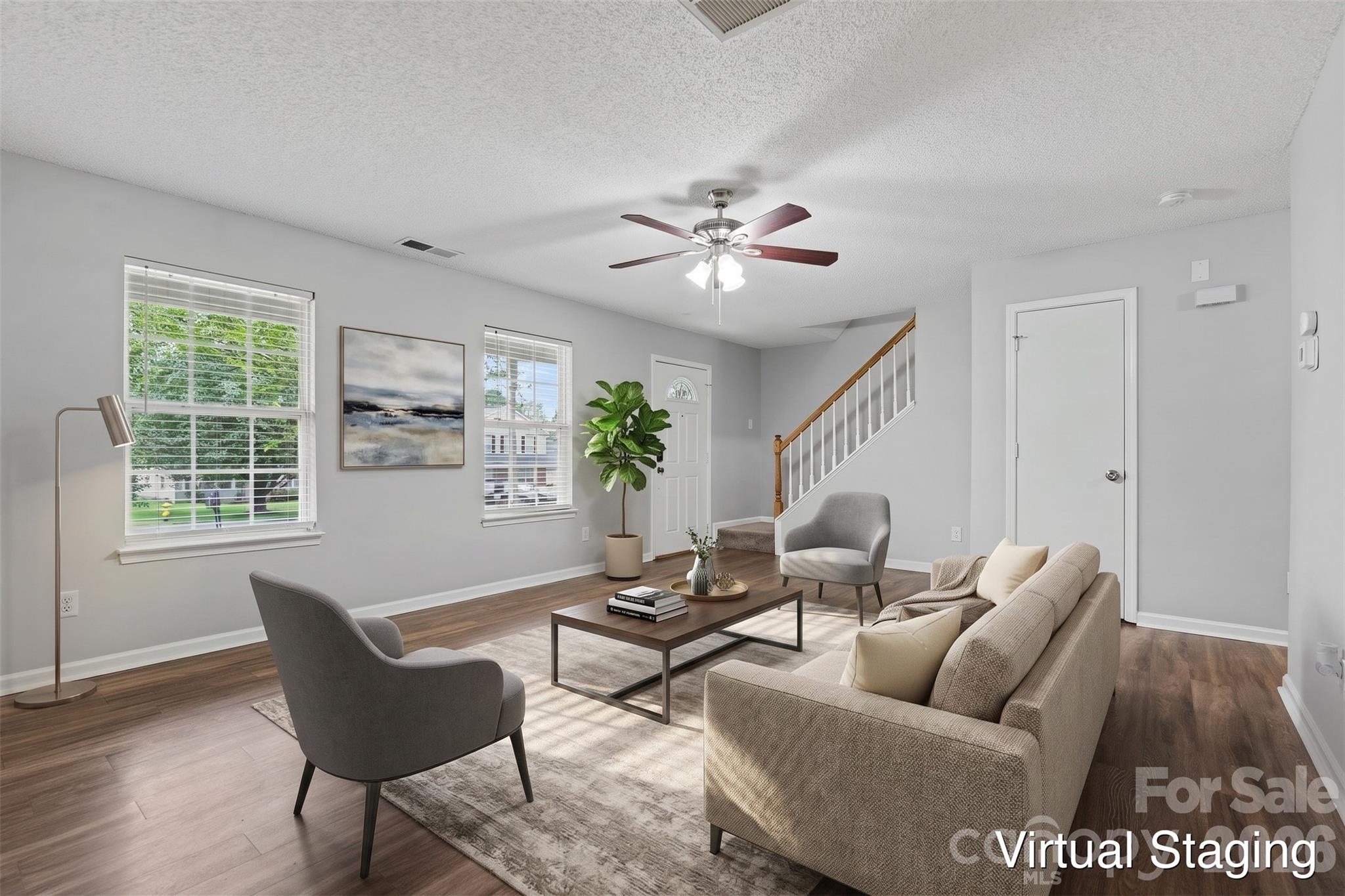 Virtually staged - 2994 Champion Lane SW, Concord