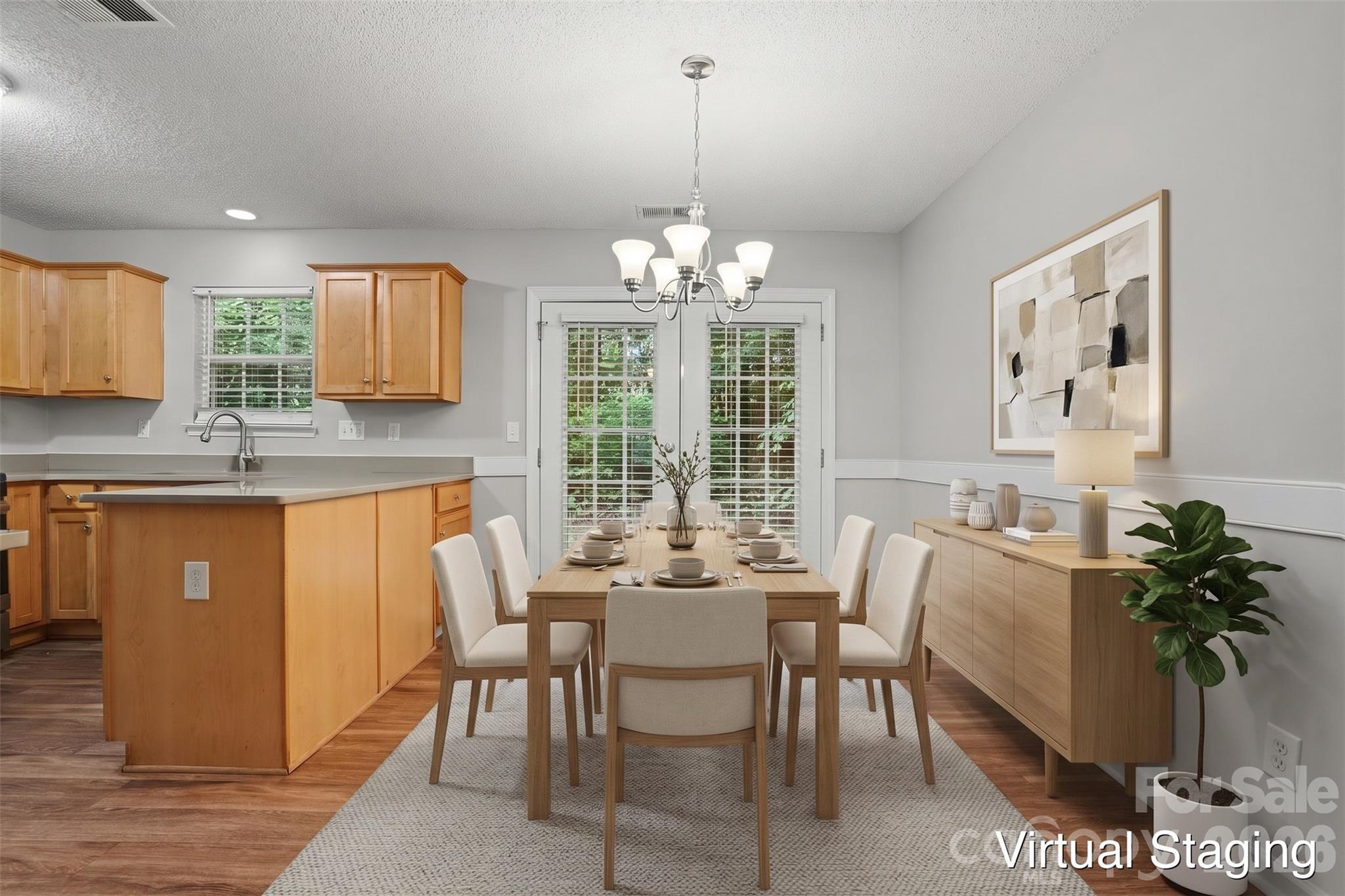 Virtually staged - 2994 Champion Lane SW, Concord