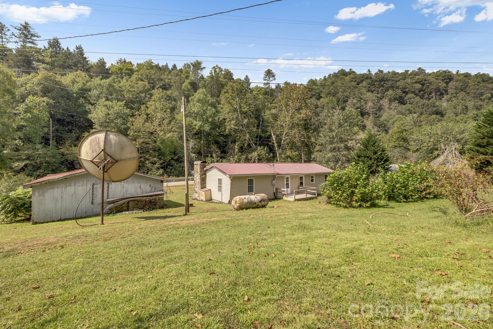 Back yard - 4078 NC 208 Highway, Marshall