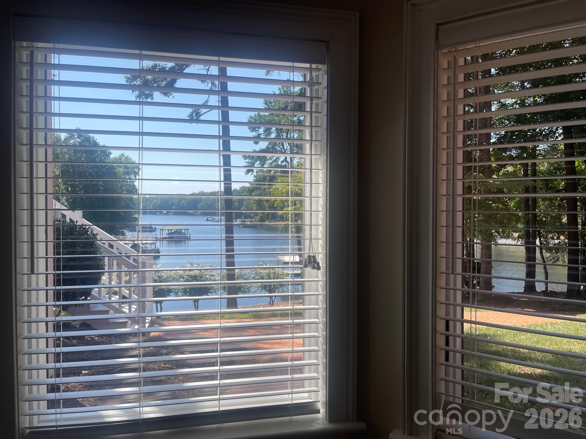 Basement bedroom view of the lake. - 140 Holt Lane, Mooresville