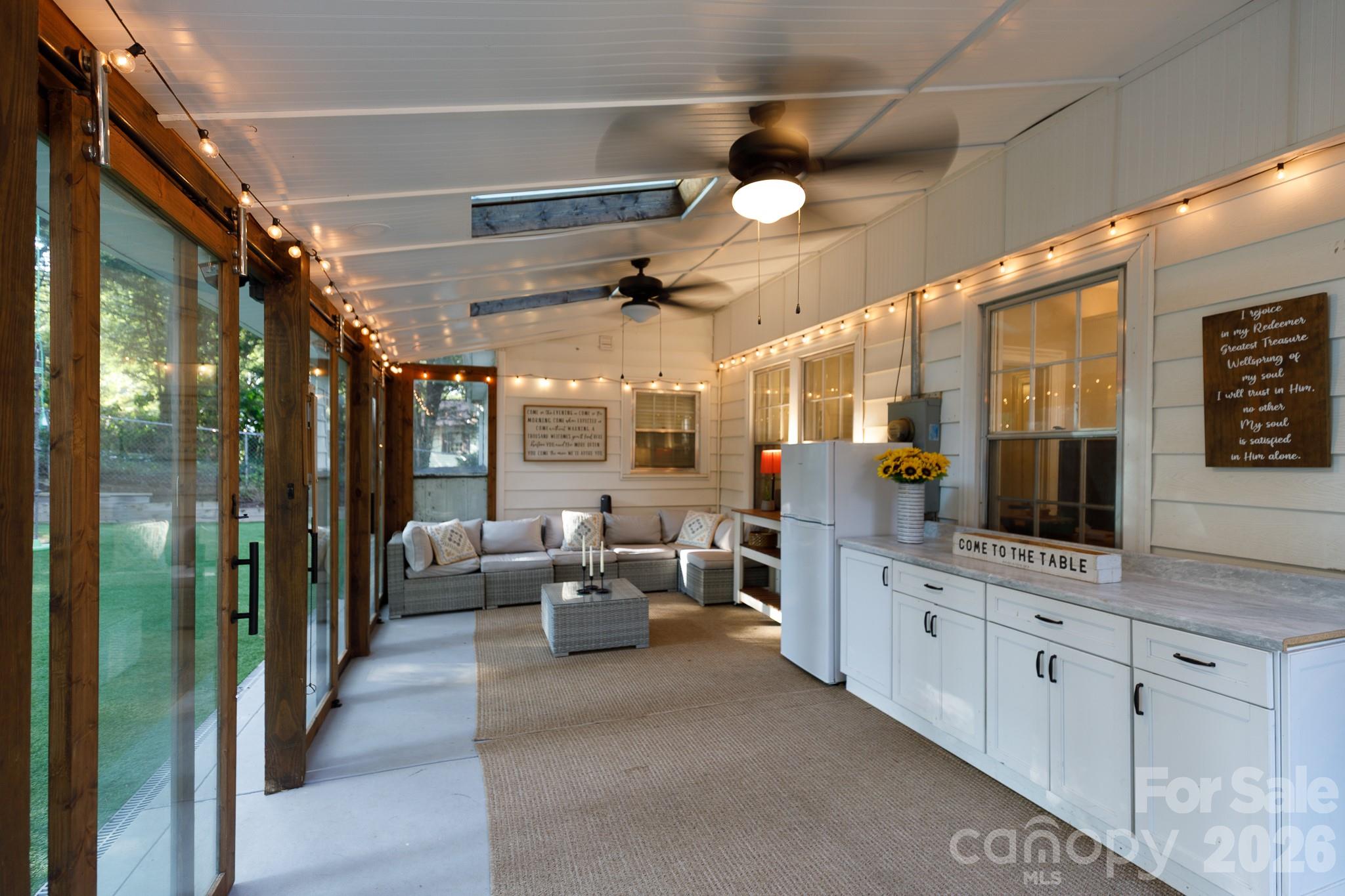 Sunroom off from kitchen - 411 Dale Avenue, Gastonia