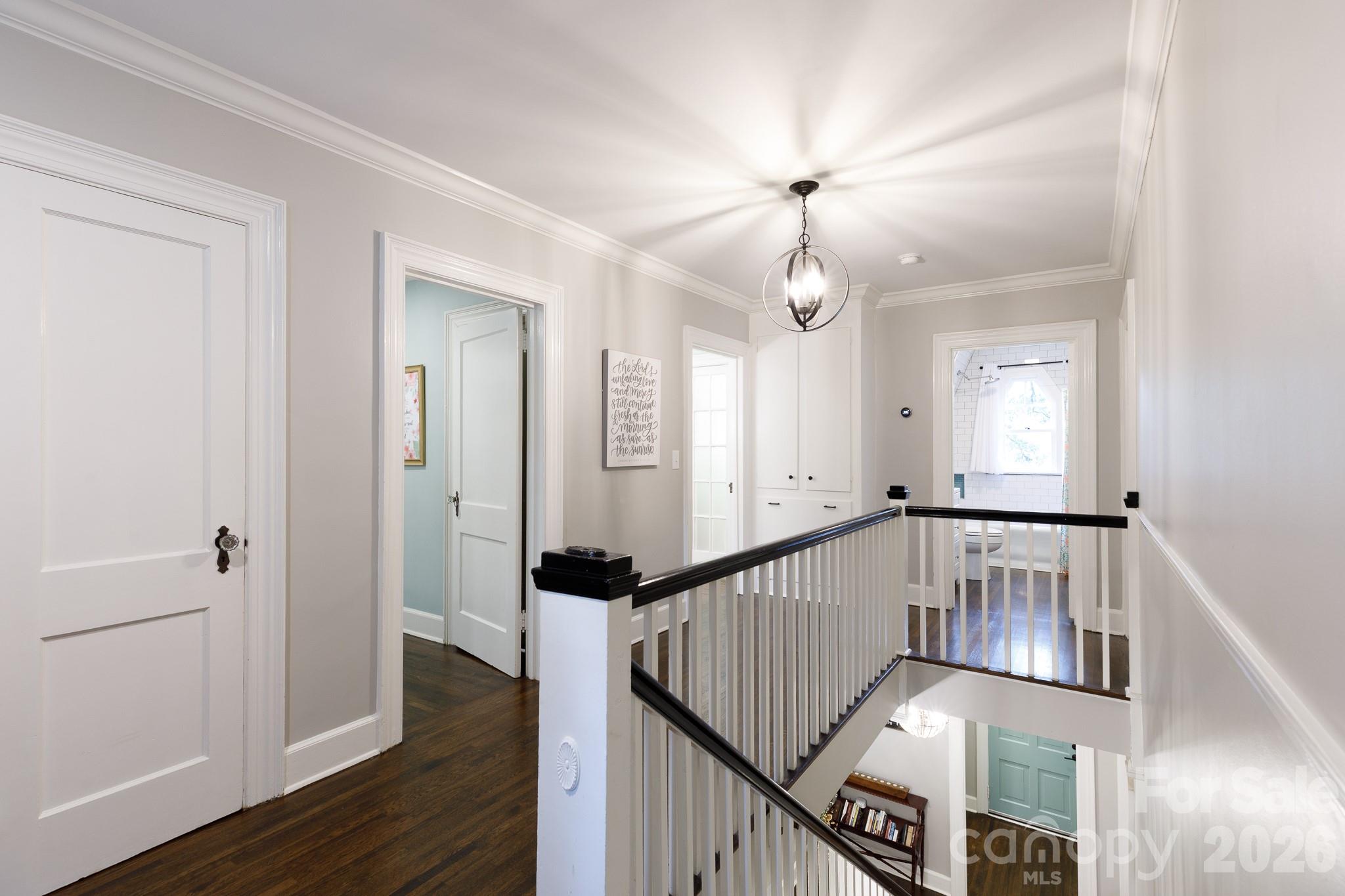 Upstairs w storage closet - 411 Dale Avenue, Gastonia