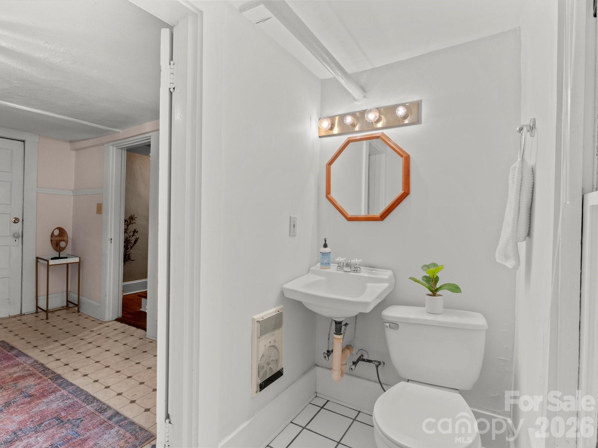 Lower Level Bathroom - 15 Sylvan Avenue, Asheville