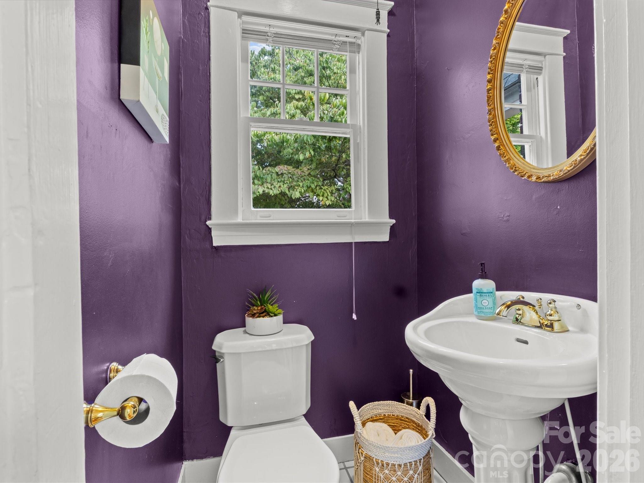 Main Level Bathroom - 15 Sylvan Avenue, Asheville