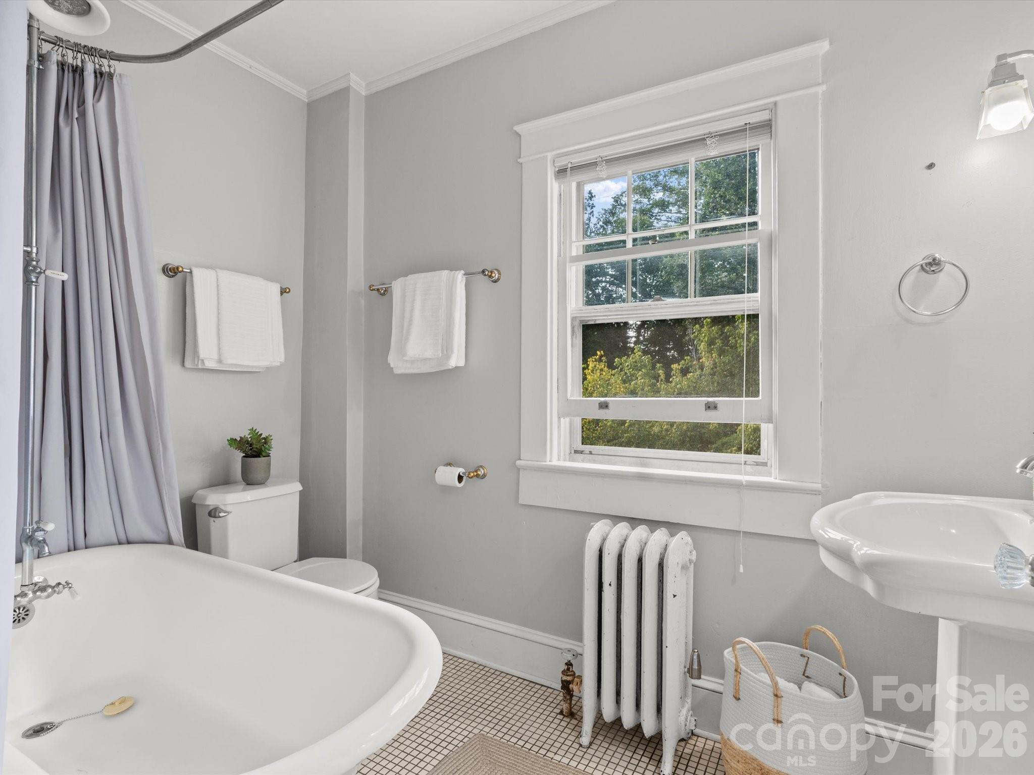 Upstairs Bathroom - 15 Sylvan Avenue, Asheville