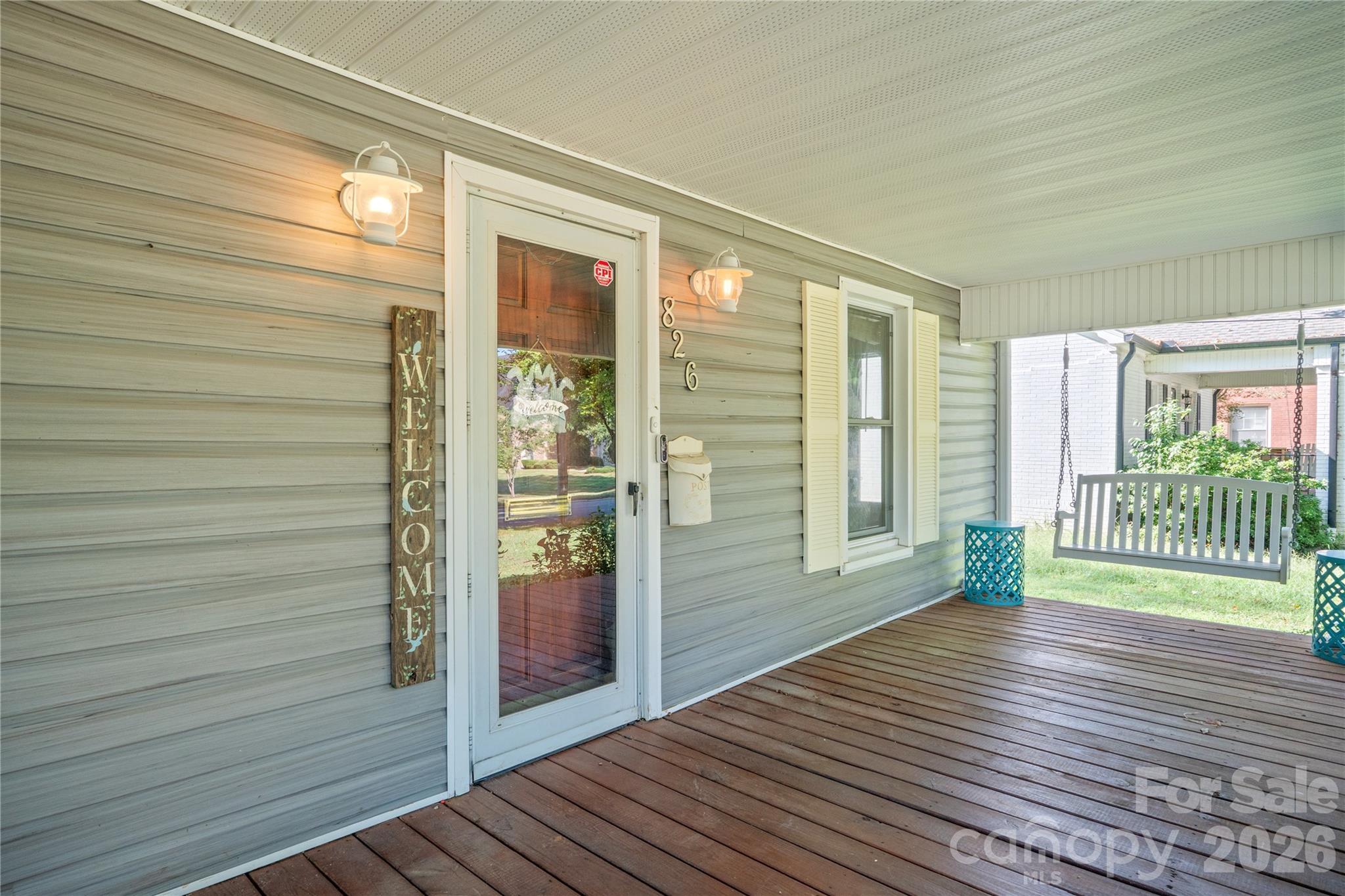 Rocking chair porch - 826 Davie Avenue, Statesville