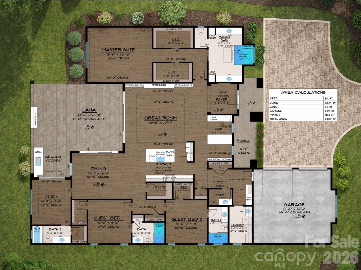 Single Family Residence at 67 Running Creek Trail, Arden, photo 12 of 12