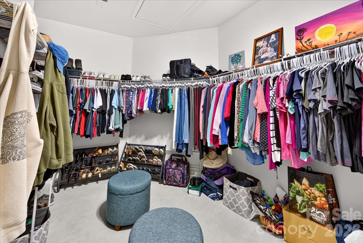 Walk In Closet in Primary Bedroom - 744 Bearcamp Way, Fort Mill