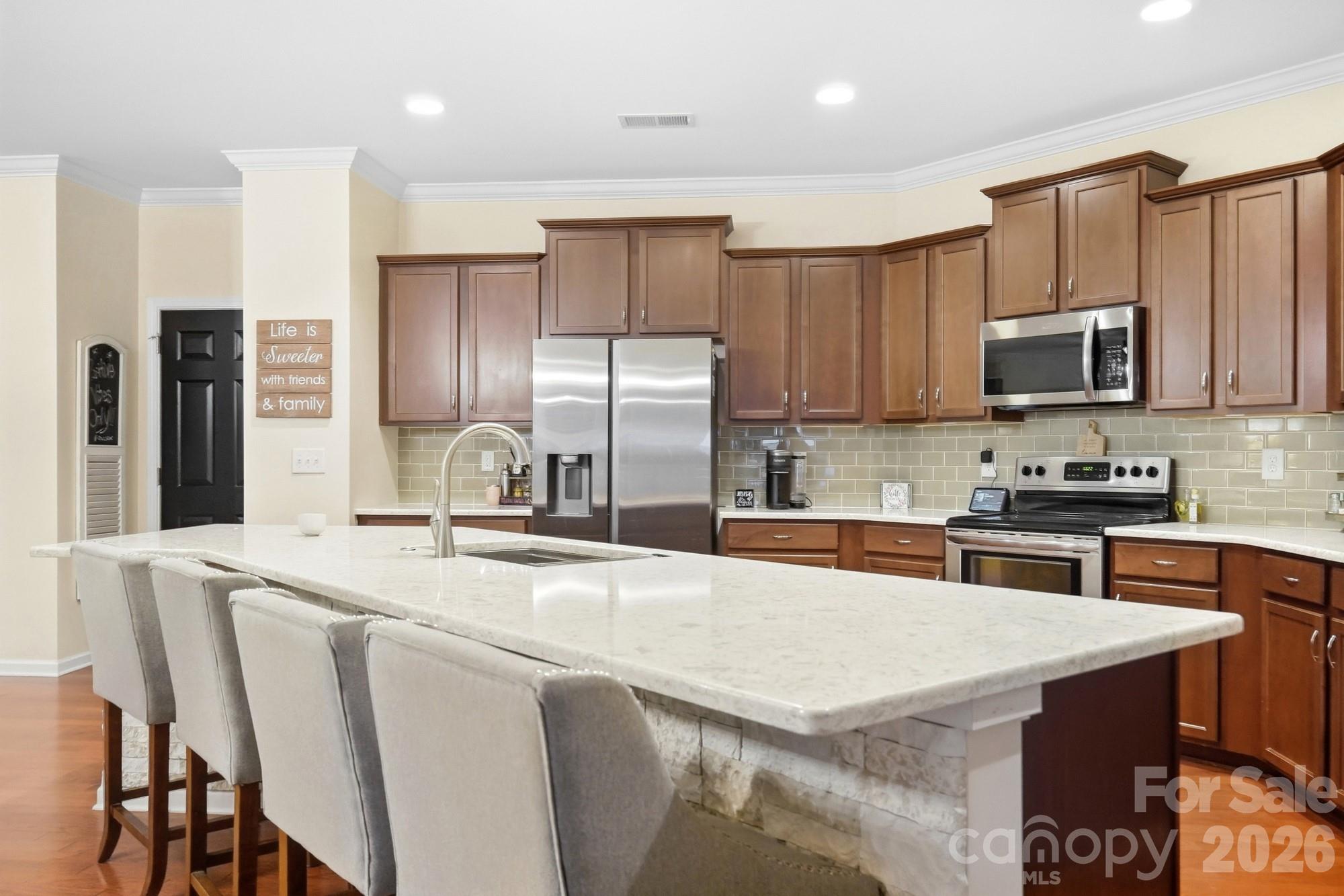 Renovated Kitchen - 2669 Southern Trace Drive, Waxhaw