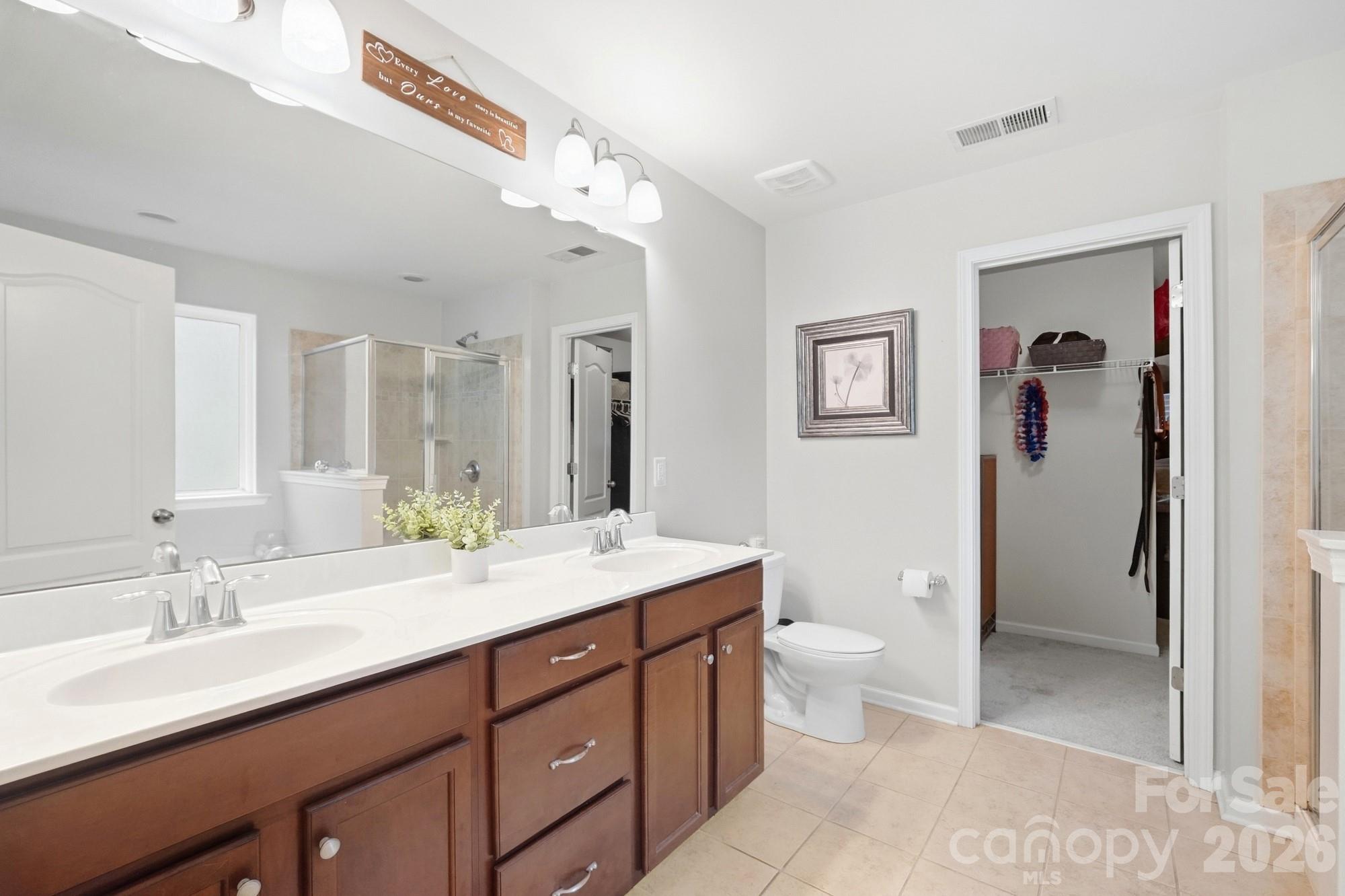 Dual Sinks and Ceramic Tile flooring - 2669 Southern Trace Drive, Waxhaw