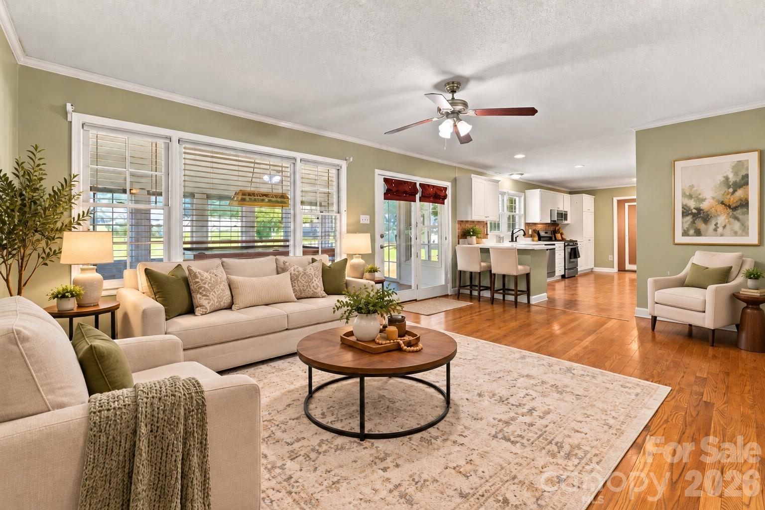 Digital Image- Family Room - 1464 Sullivan Street, Rock Hill