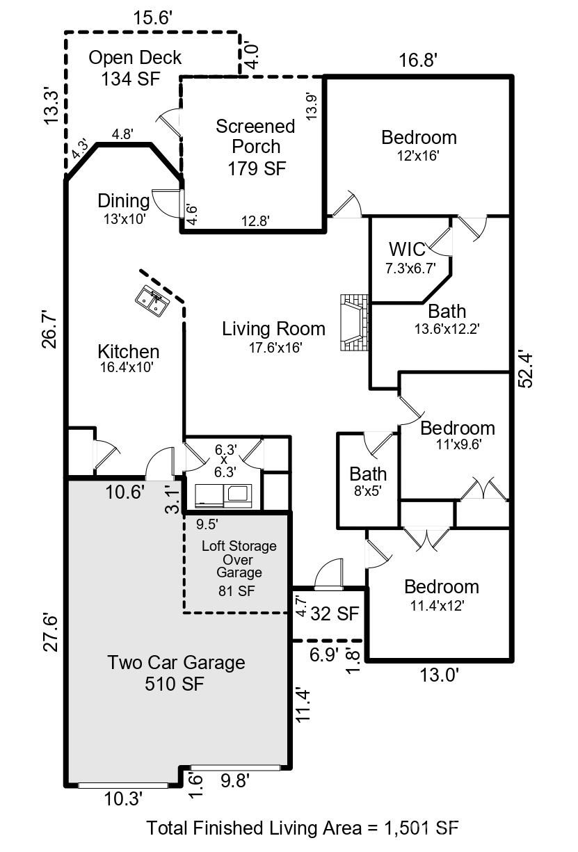Efficient, open floor plan - 27 Dreambird Drive, Leicester