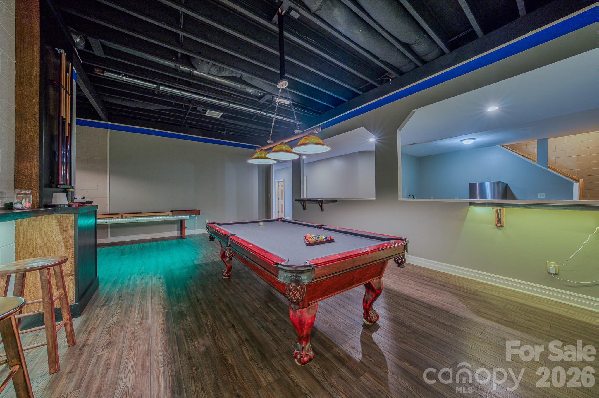 Basesment entertaining room - 3975 Plantation Drive, Morganton