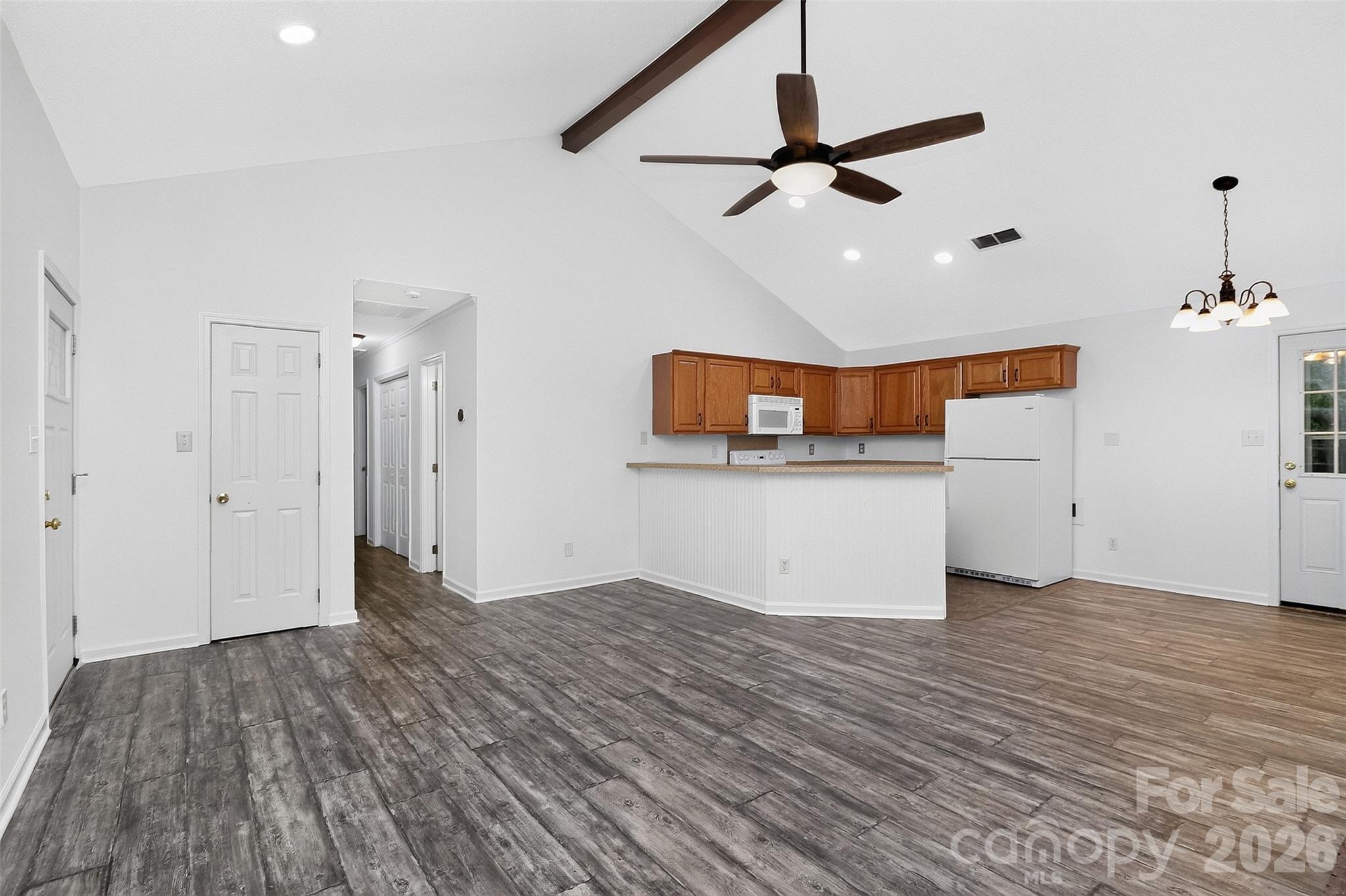 Living Area - 12538 Levins Hall Road, Huntersville