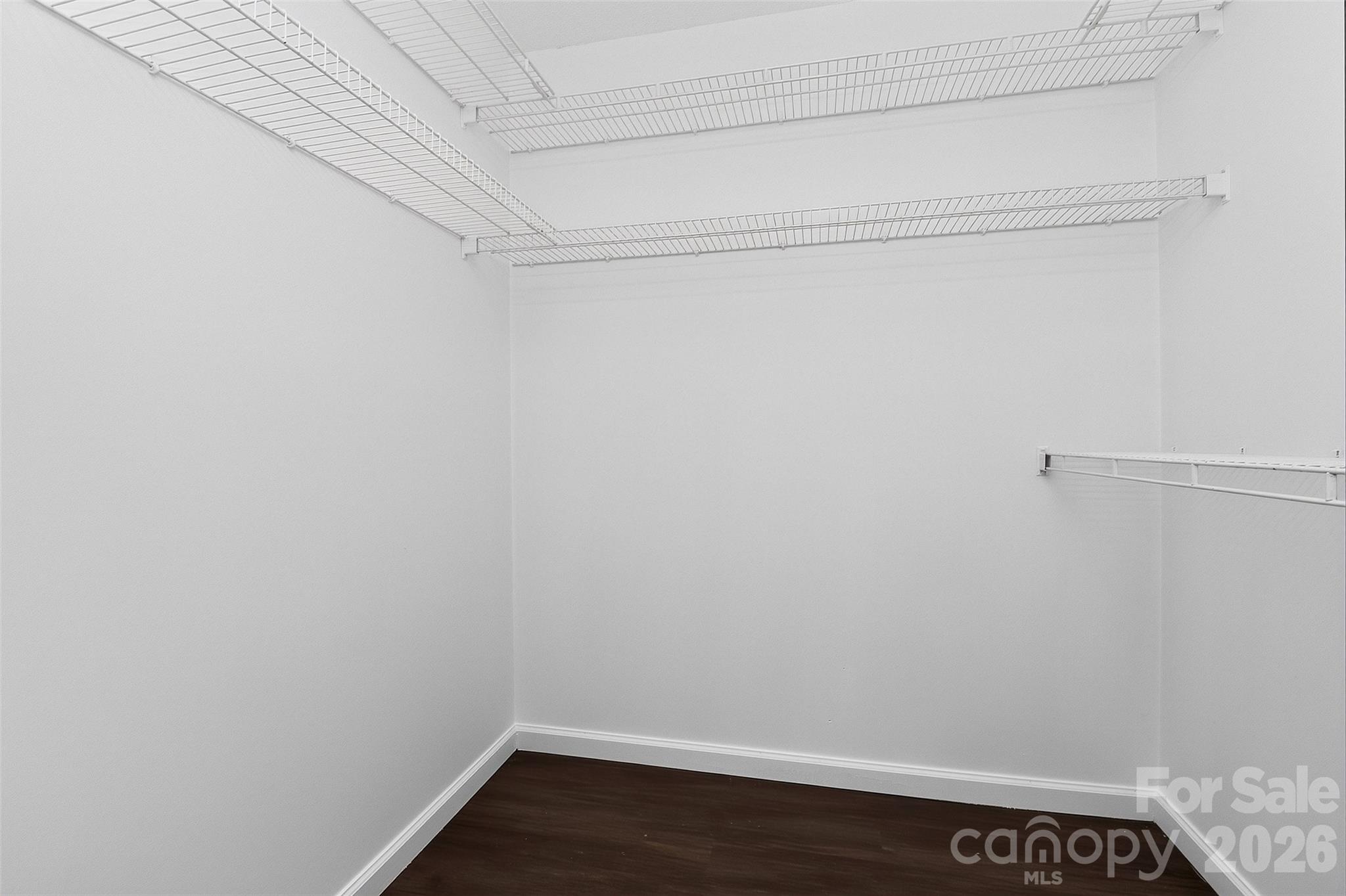 Primary Bedroom Walk In Closet - 12538 Levins Hall Road, Huntersville