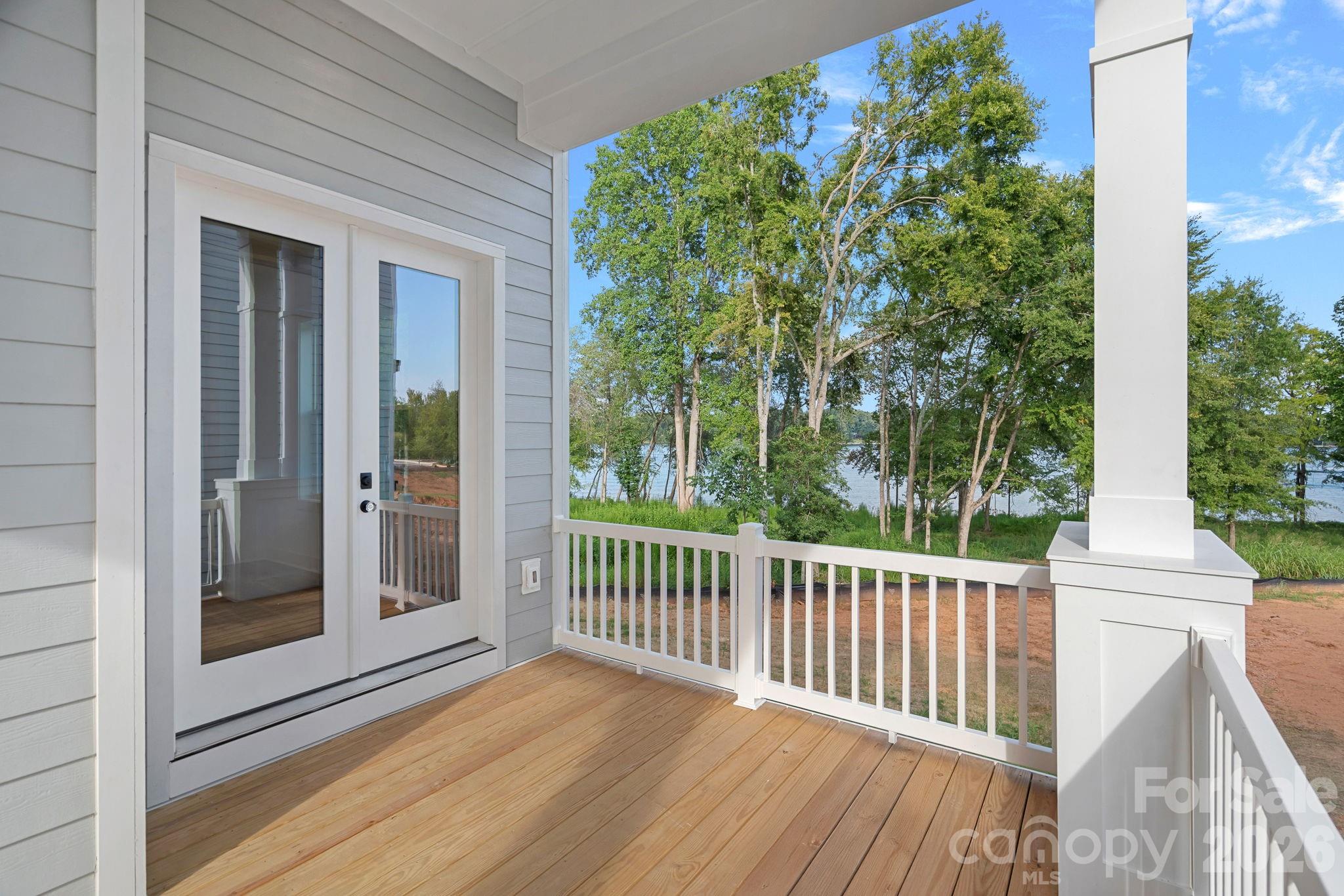 Side deck, access from the Gathering Room and the Primary Suite. - 4477 Splash Trail, Sherrills Ford