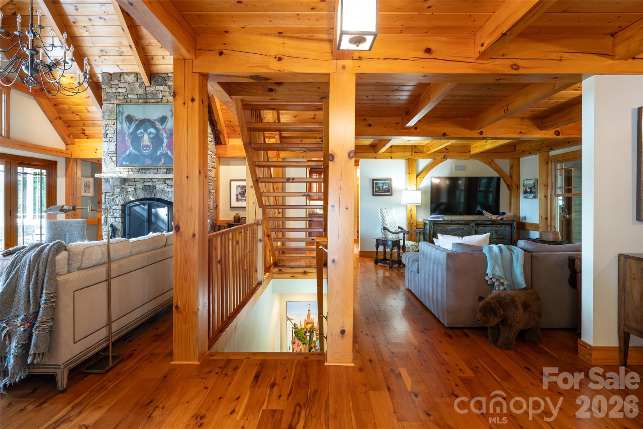 Den just off living room - 137 Bear Landing Drive, Hendersonville