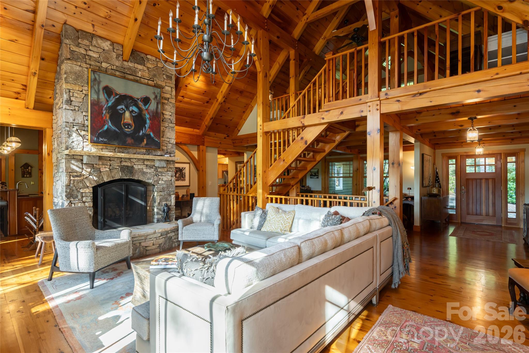 Living Room - 137 Bear Landing Drive, Hendersonville