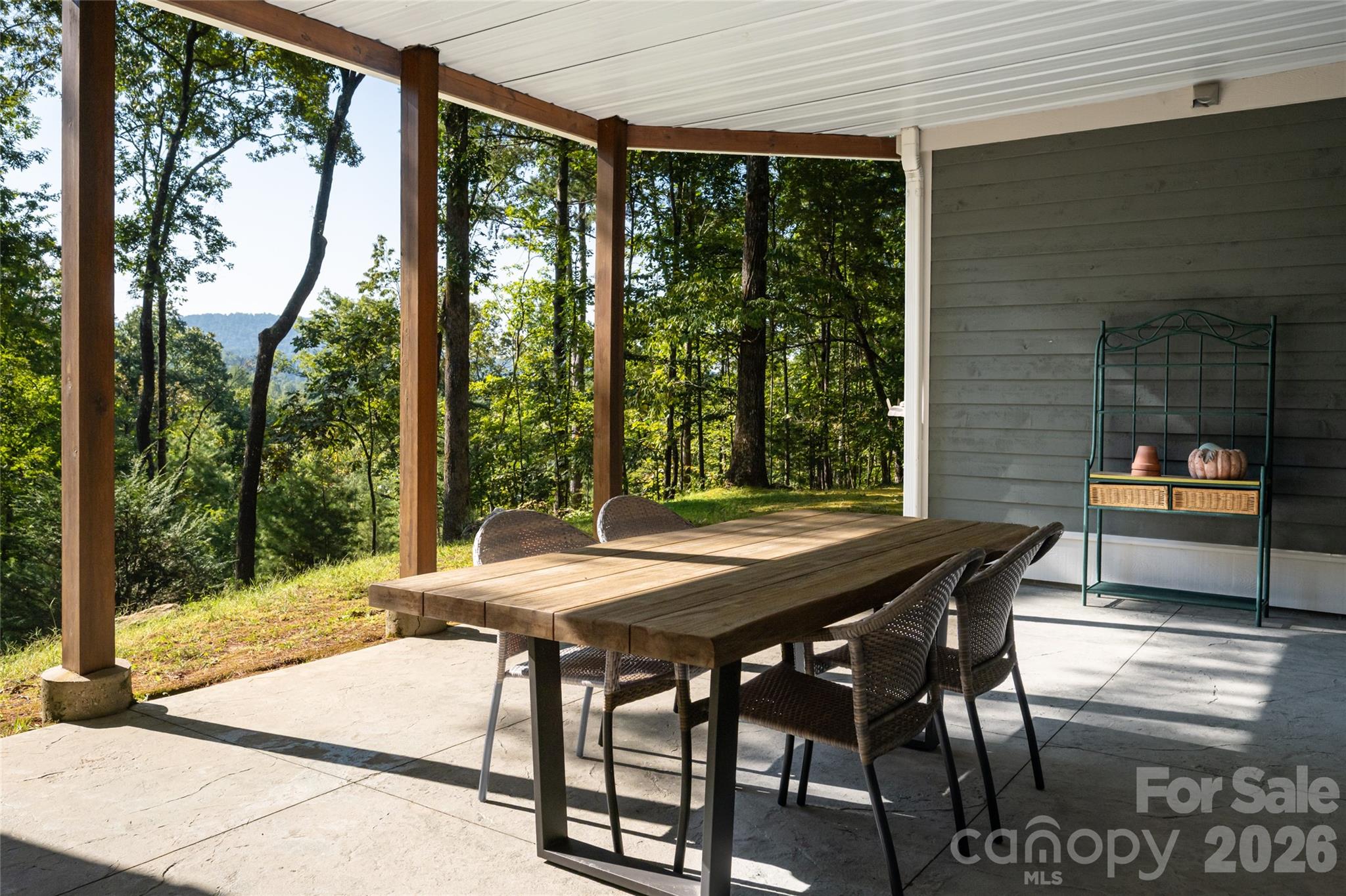 Lower Level Patio - 137 Bear Landing Drive, Hendersonville