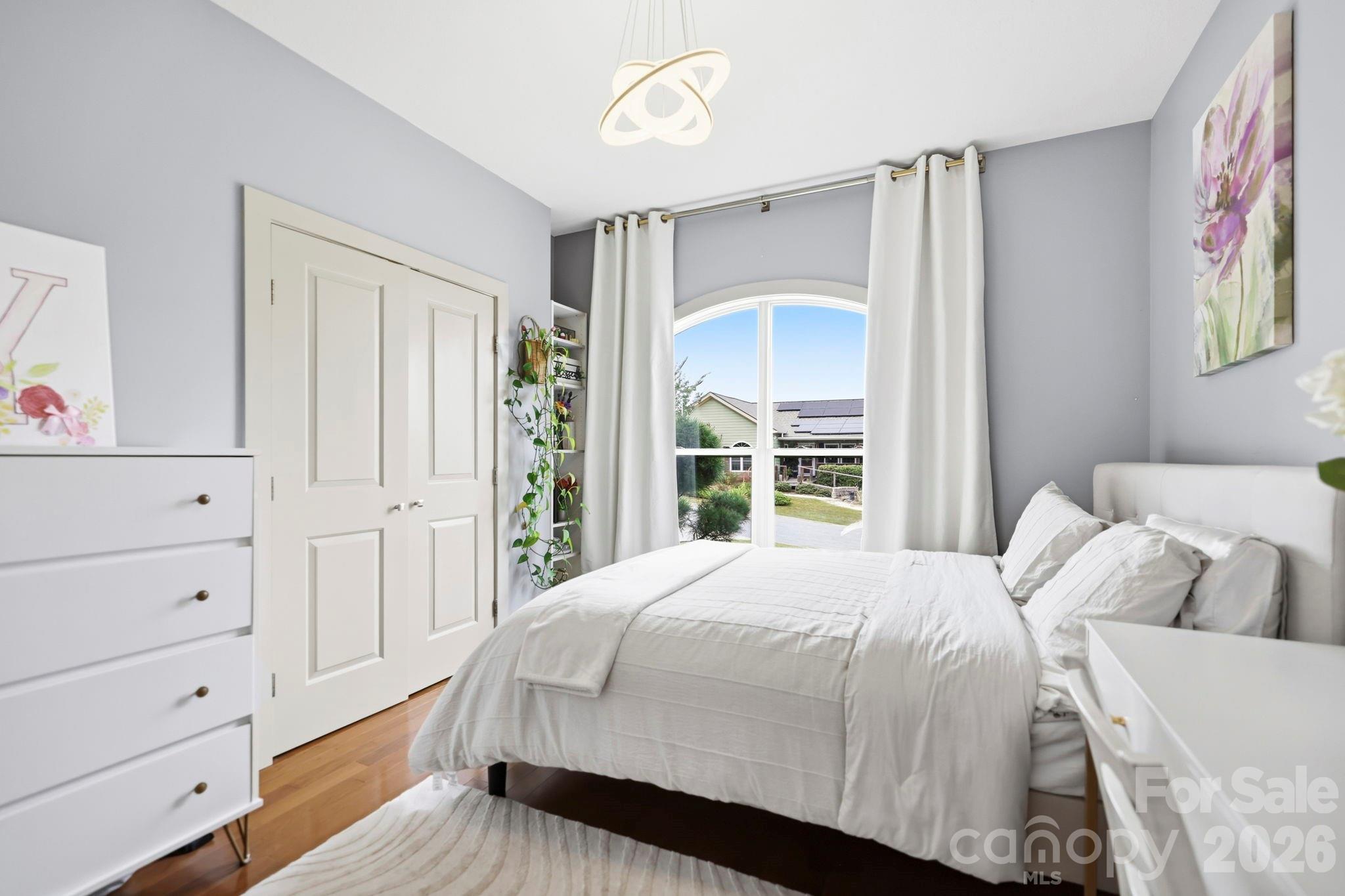 Bedroom #2 on main level - 9 Pondberry Court, Asheville