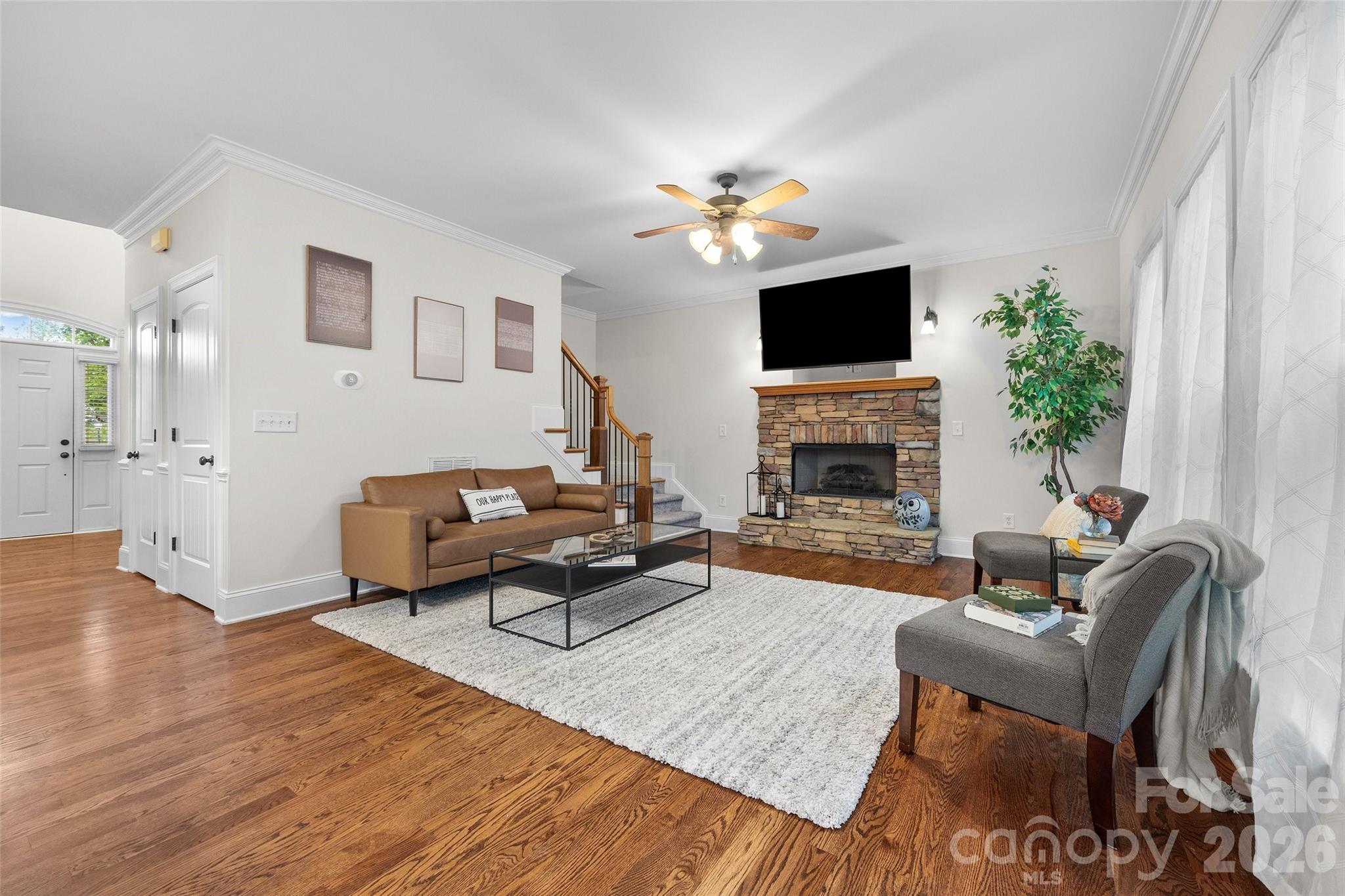 family room - 1312 Muirfield Court, Rock Hill