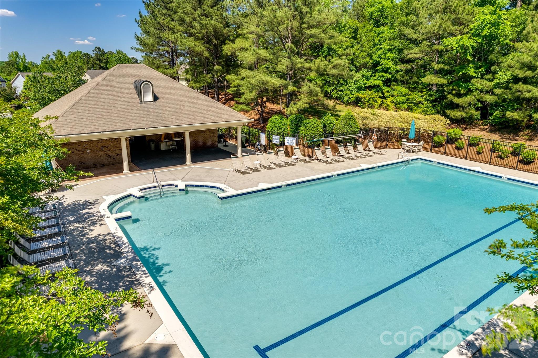 community pool - 1312 Muirfield Court, Rock Hill